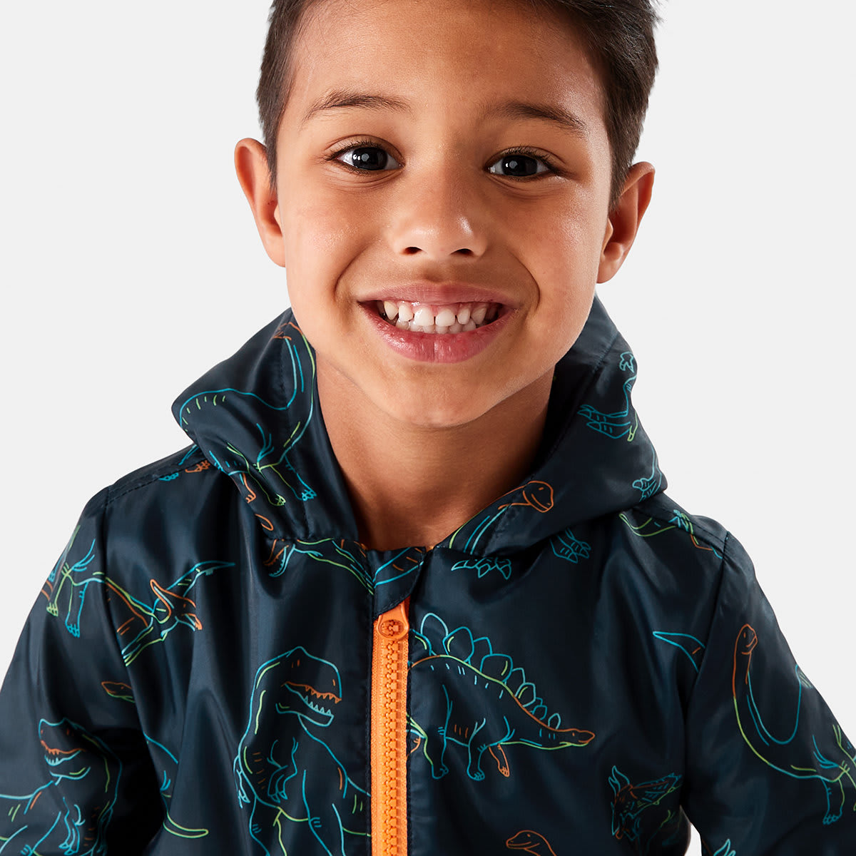 Printed Fleece Lined Jacket - Kmart NZ