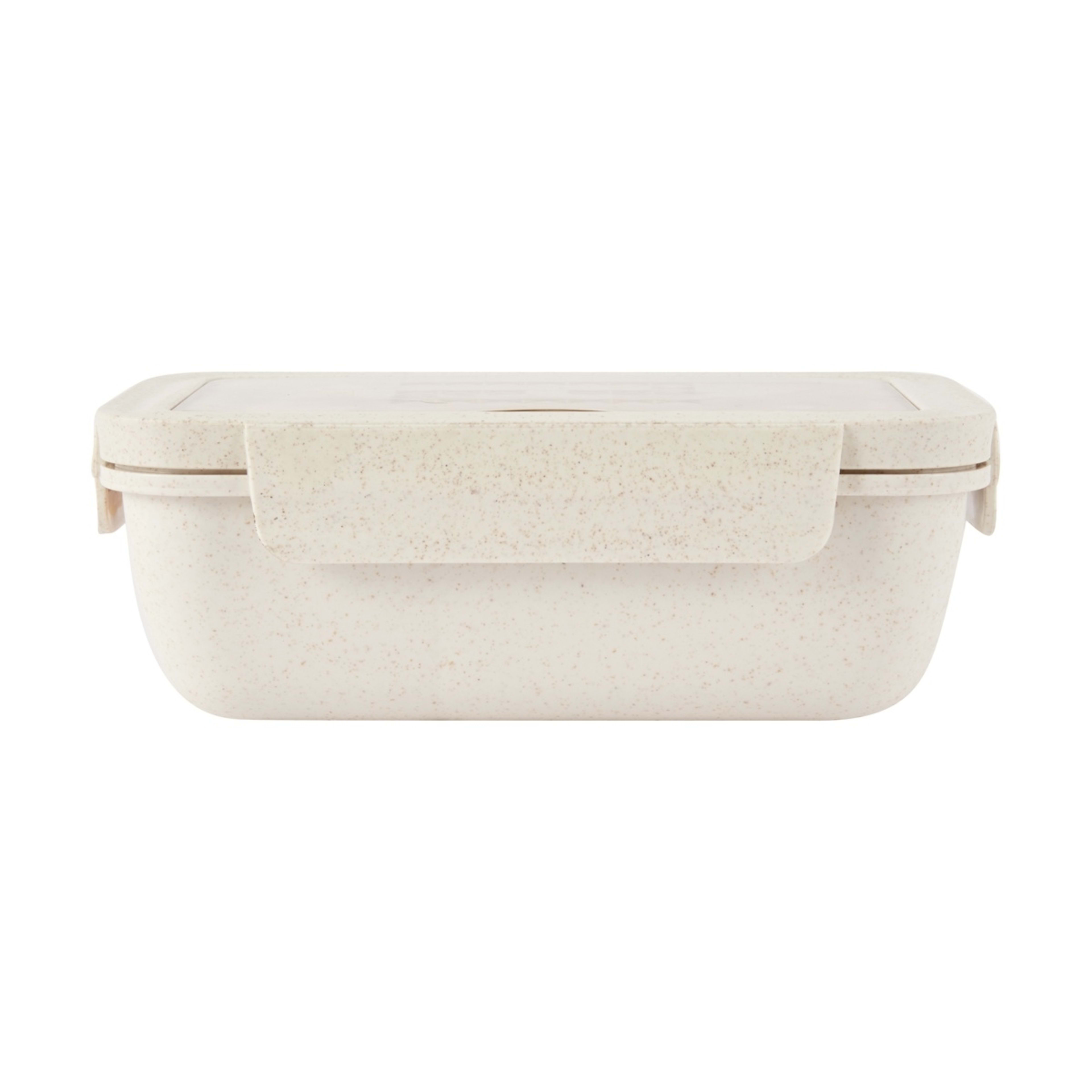 2 Oatmeal Wheat Straw Lunch Box with Cutlery, 2 of 5