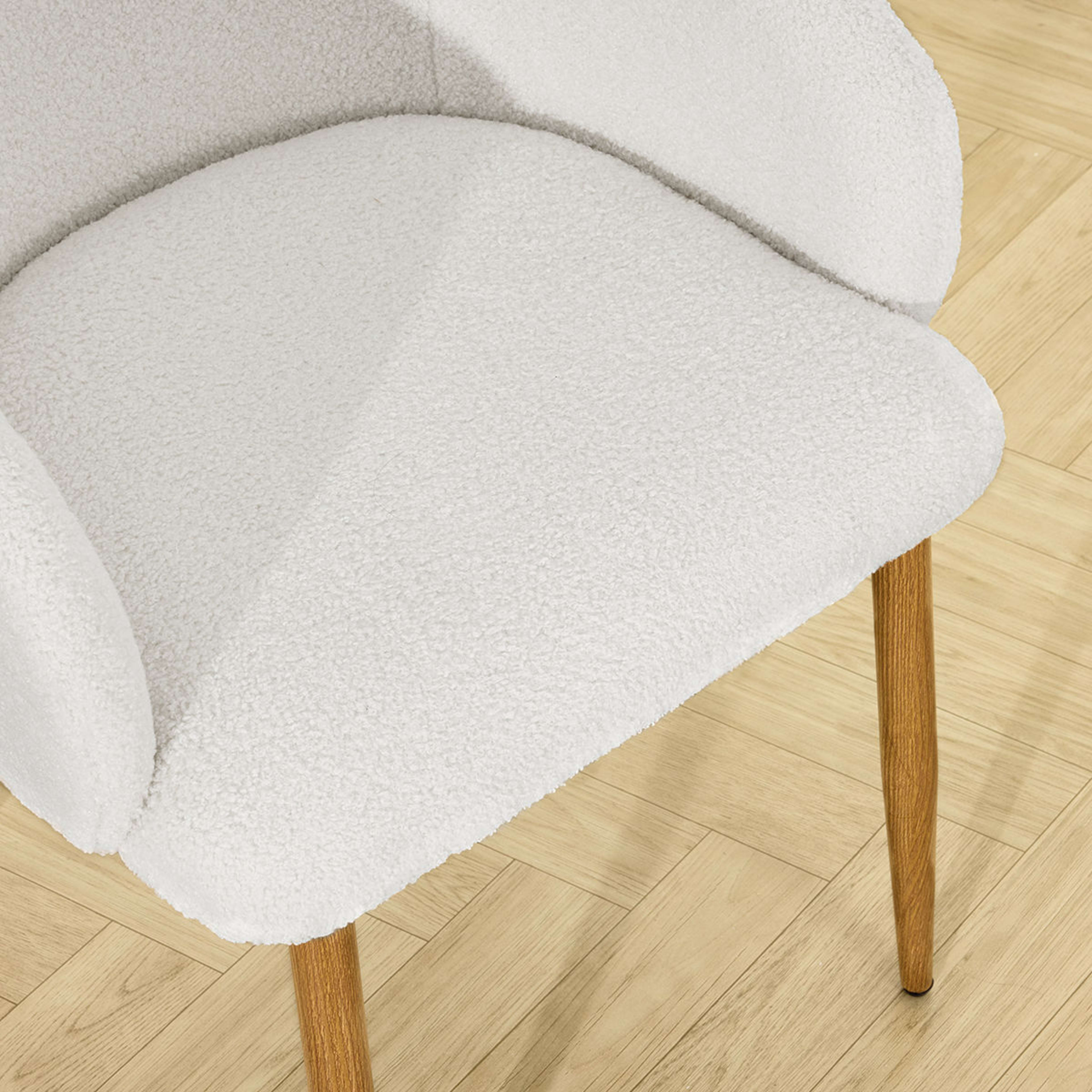 Noah Boucle Chair - Kmart