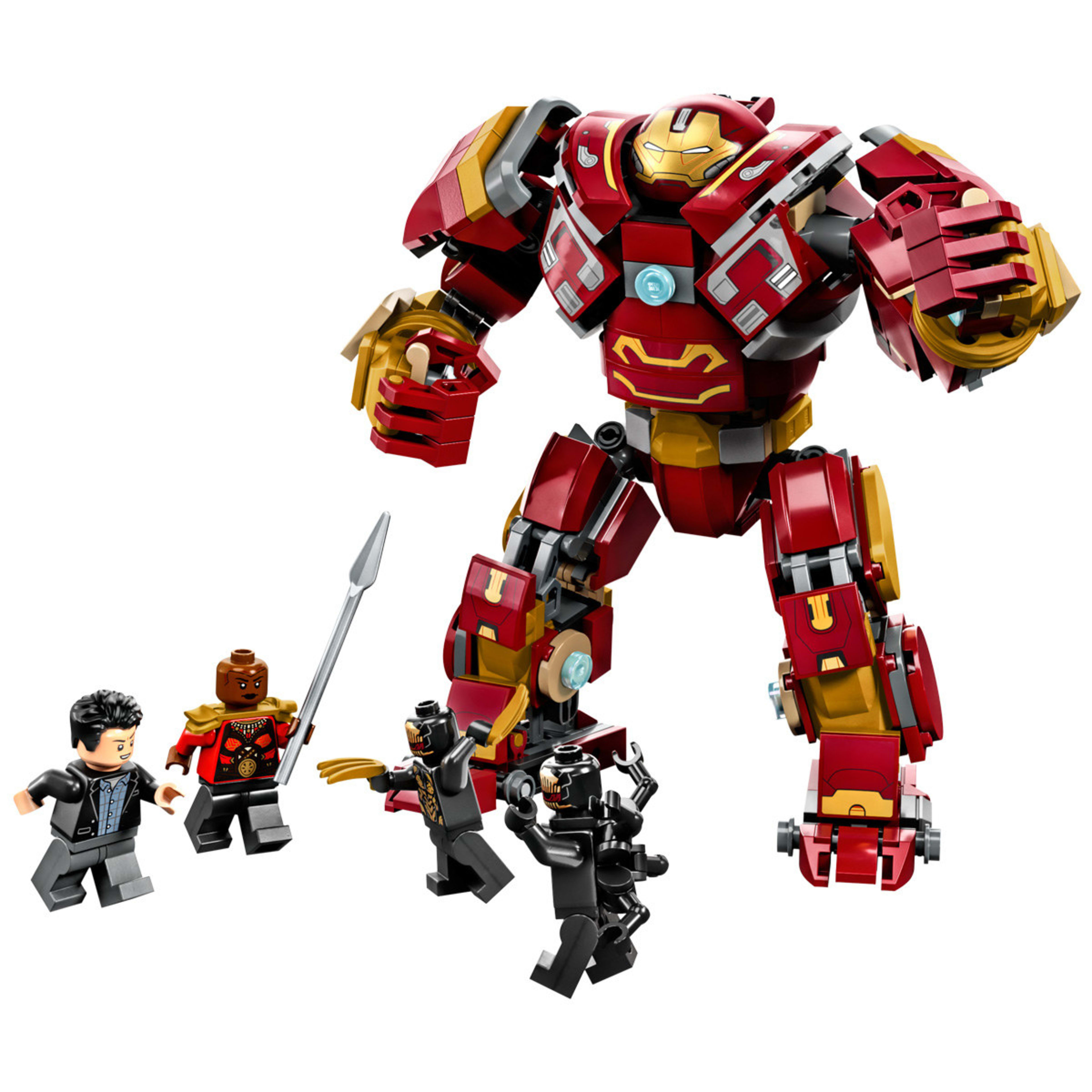 LEGO Marvel Super Heroes The Hulkbuster: The Battle of Wakanda 76247 ...