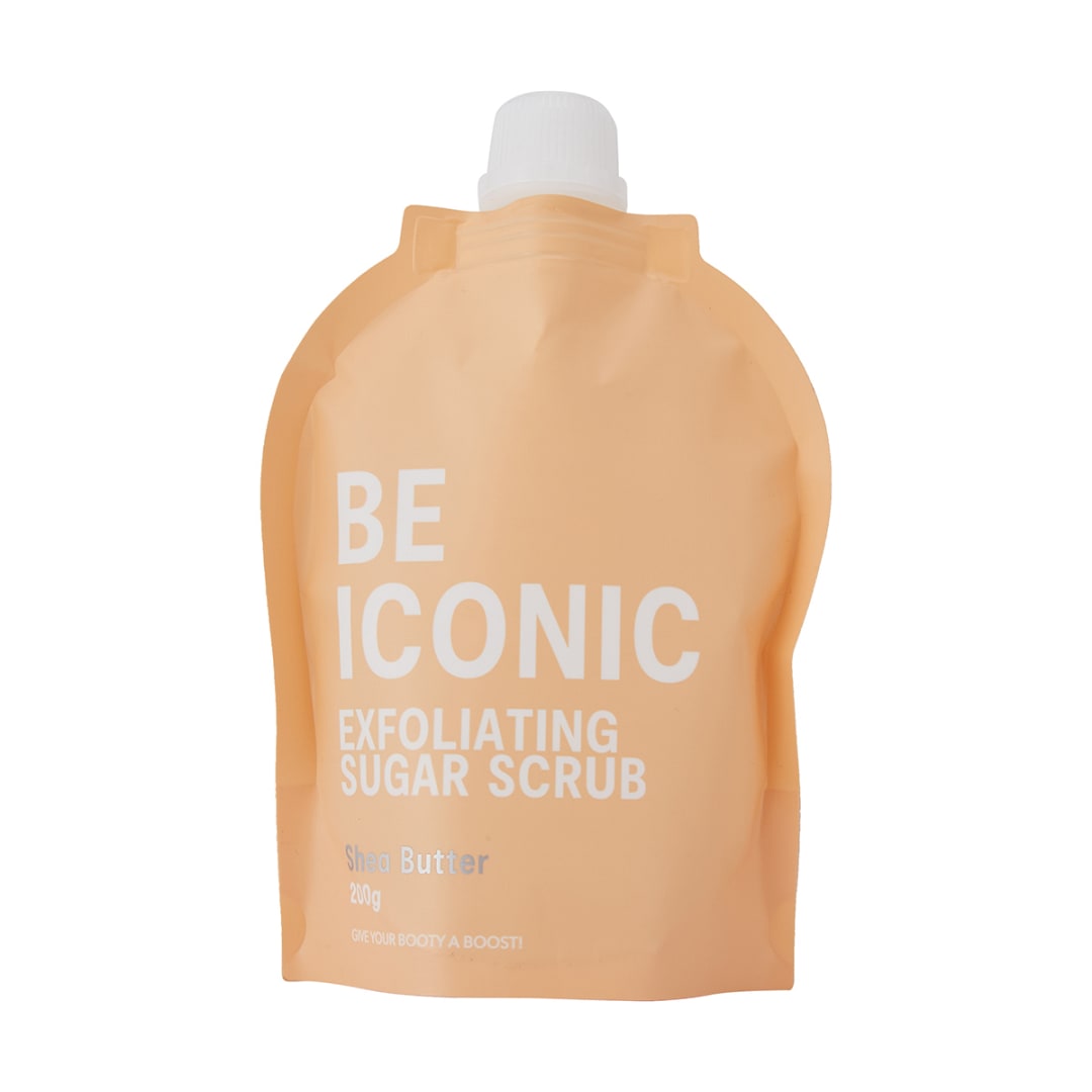 Be Iconic Exfoliating Sugar Scrub 200g Shea Butter Scent Kmart