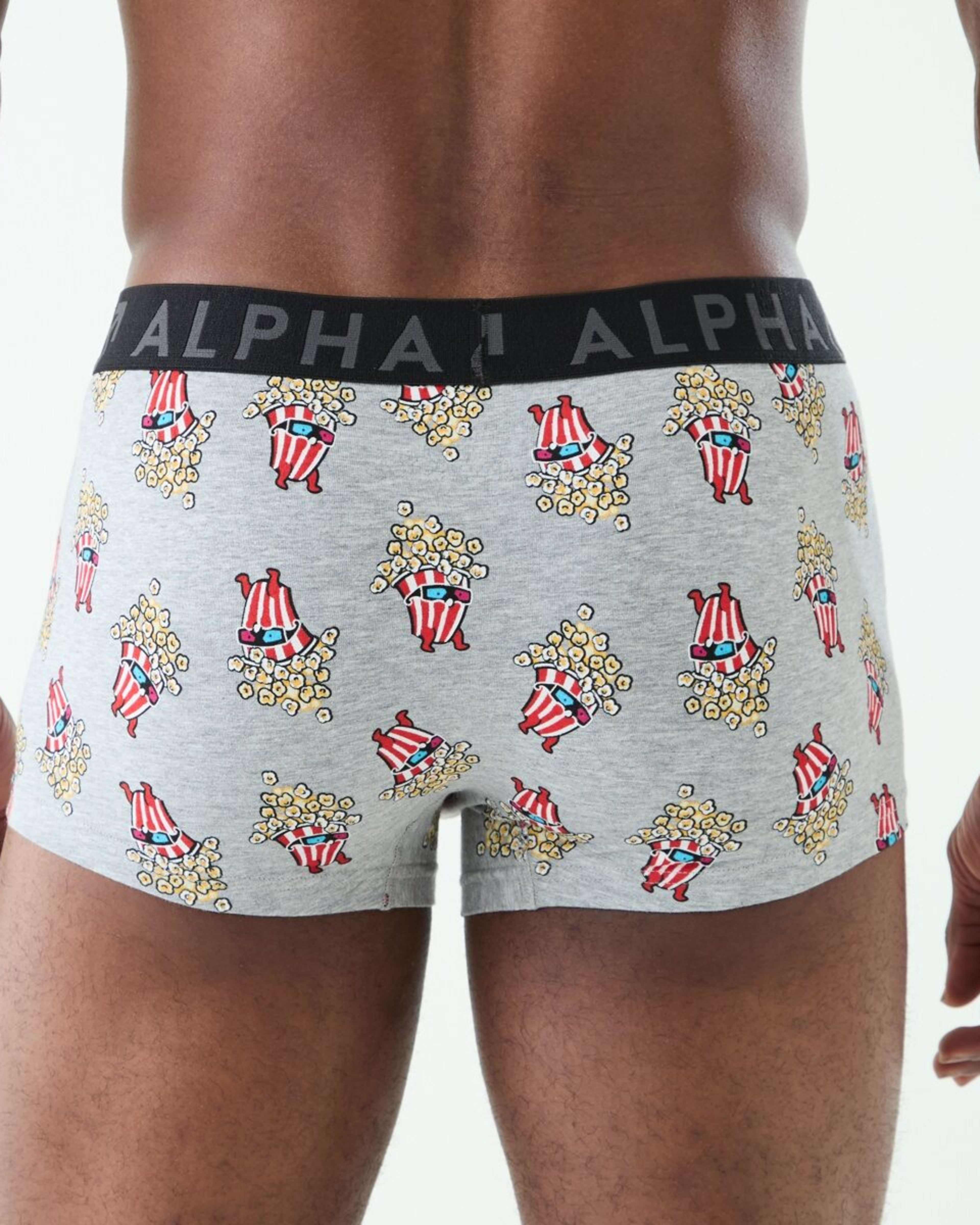 6 3 Pack Fly Front Print Trunks Popstars, 6 of 8
