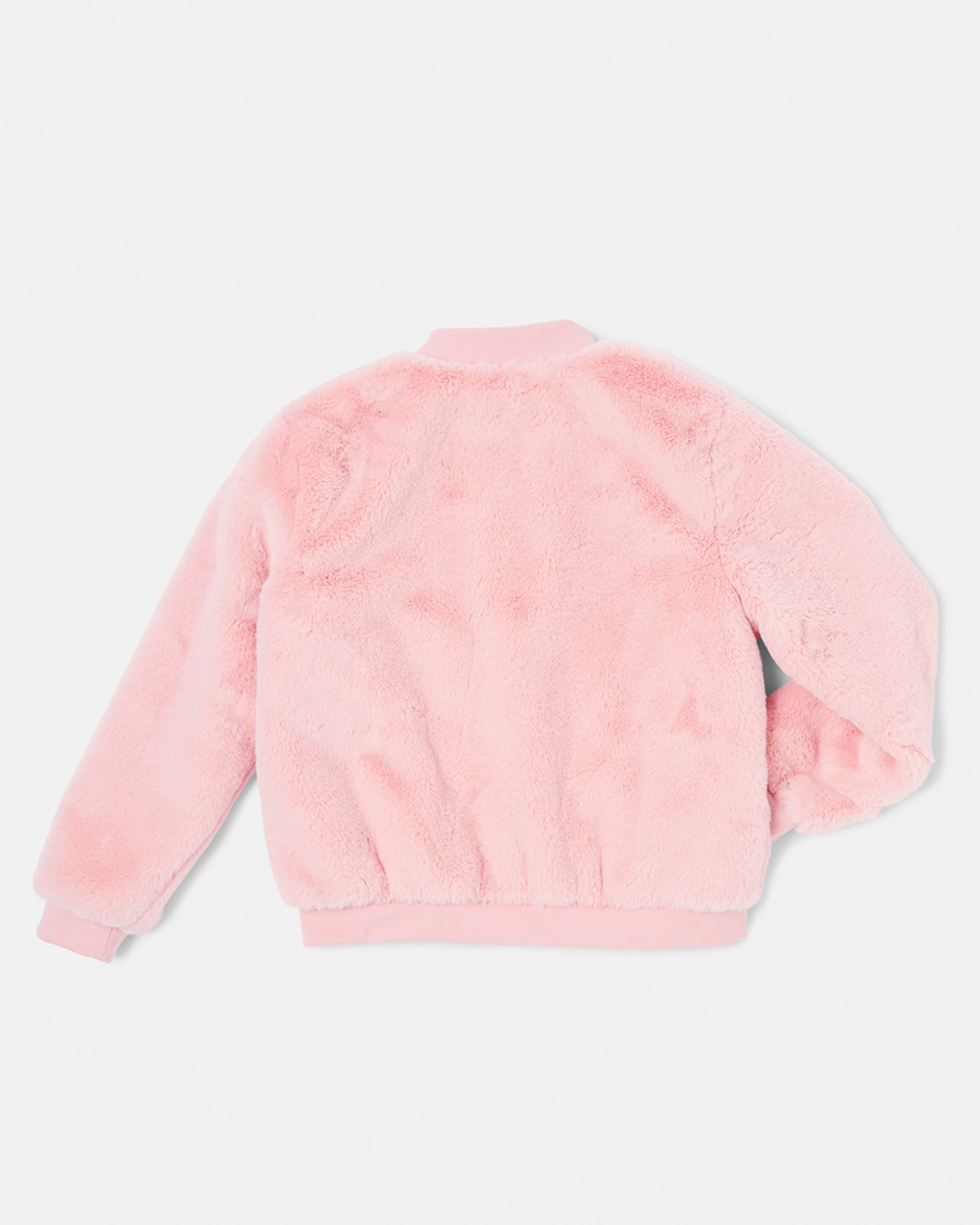 Faux Fur Bomber Jacket Kmart