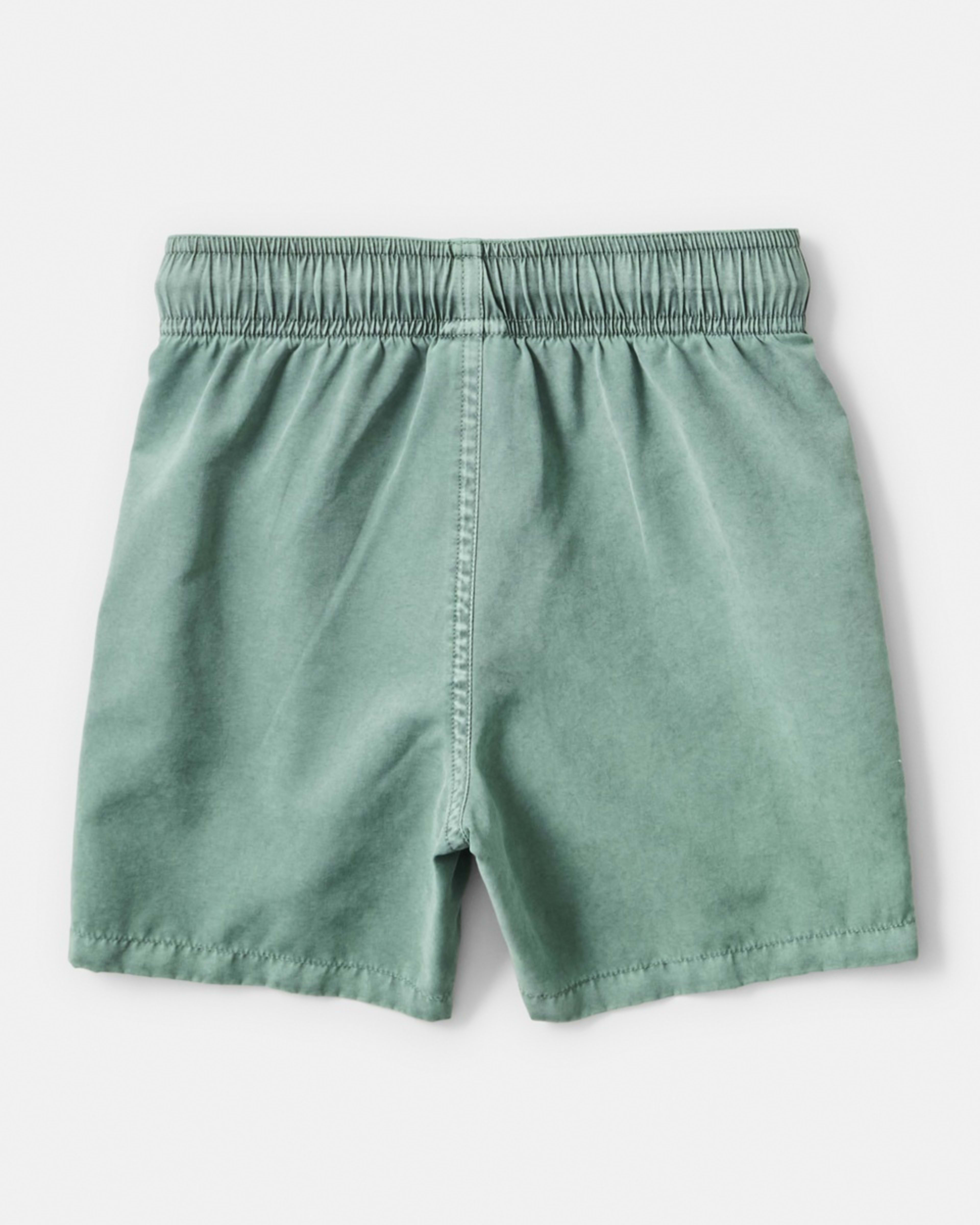 8 Washed Shorts MID GREEN, 8 of 8