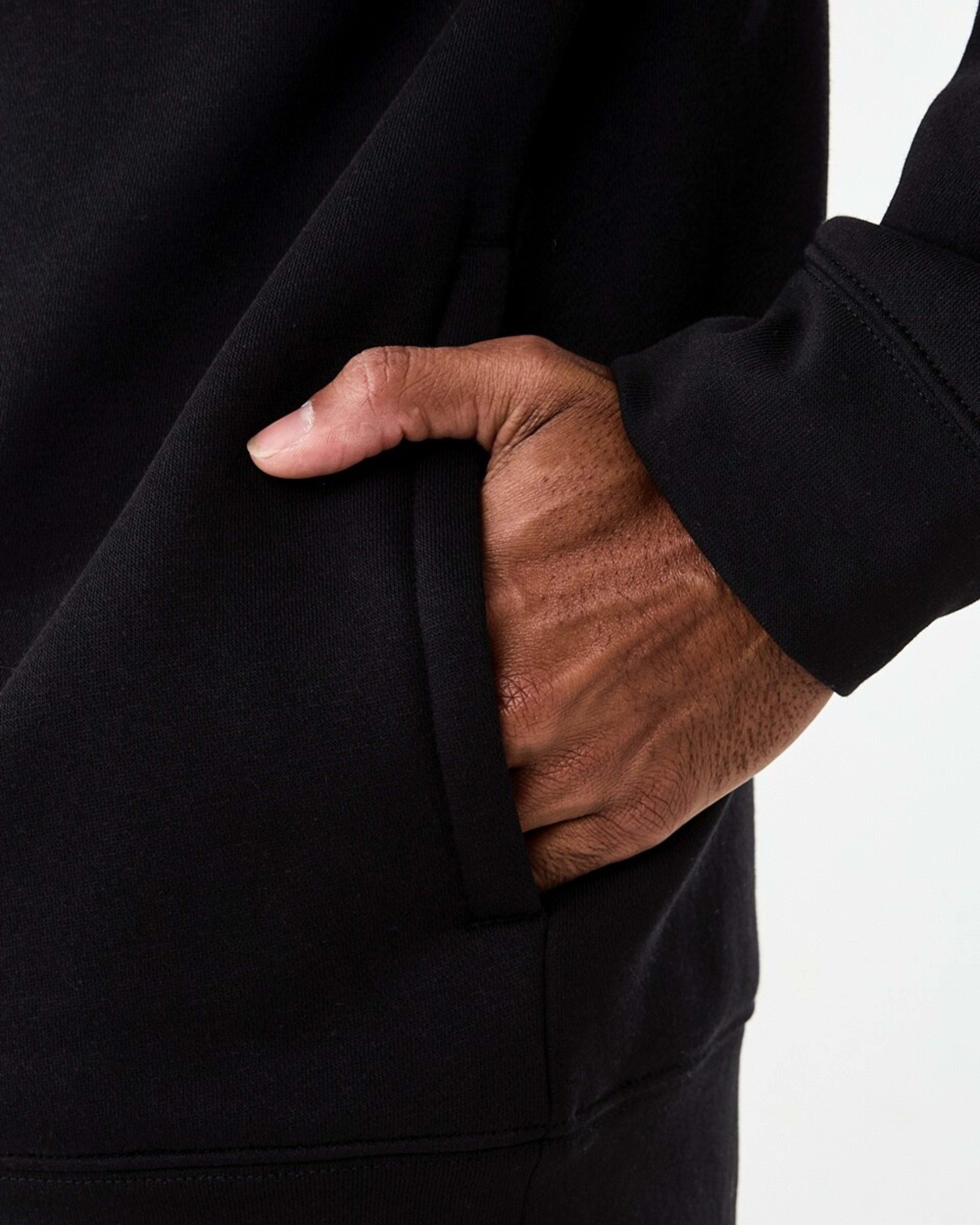 6 1/4 Zip Sweatshirt Black, 6 of 6