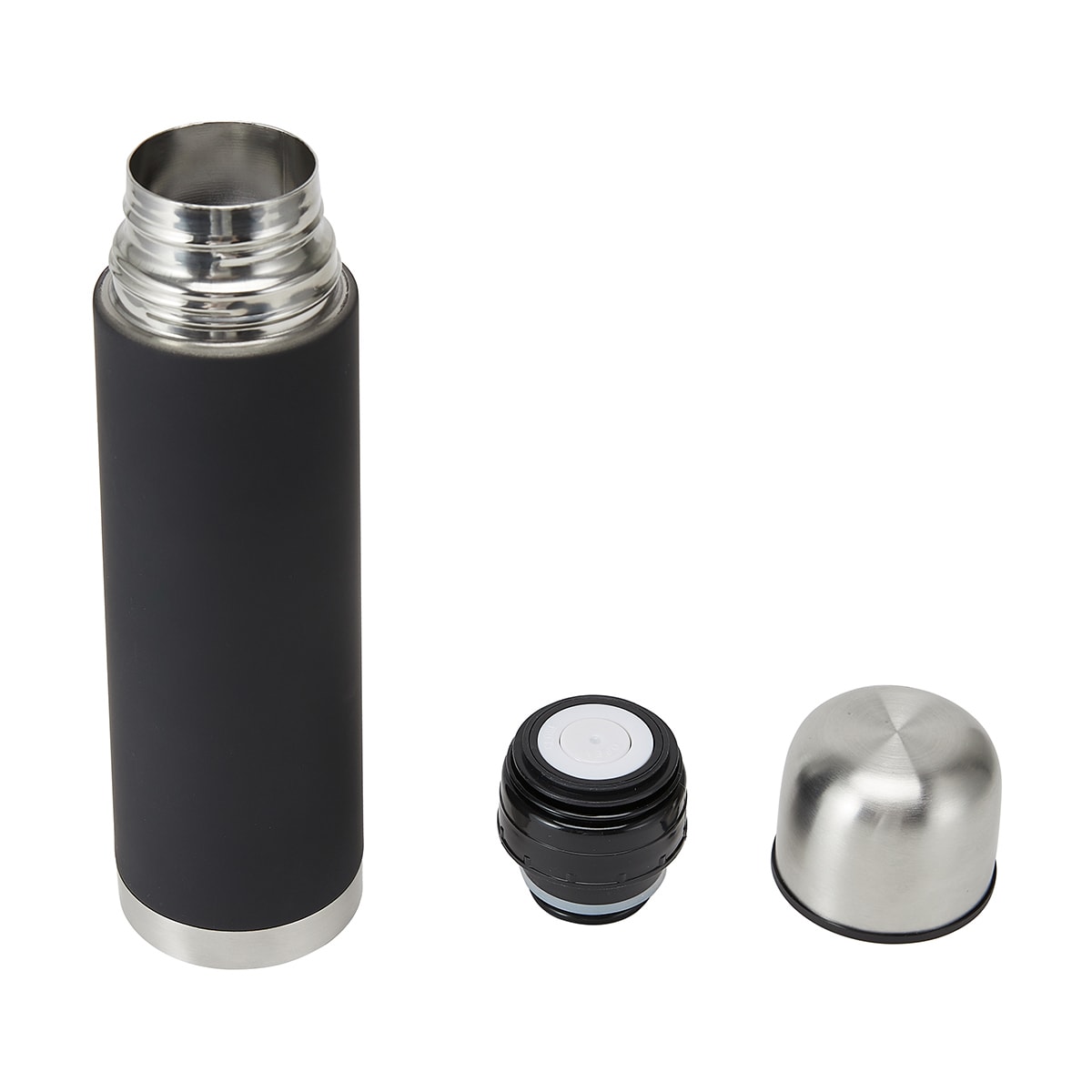 470ml Black Vacuum Flask Kmart