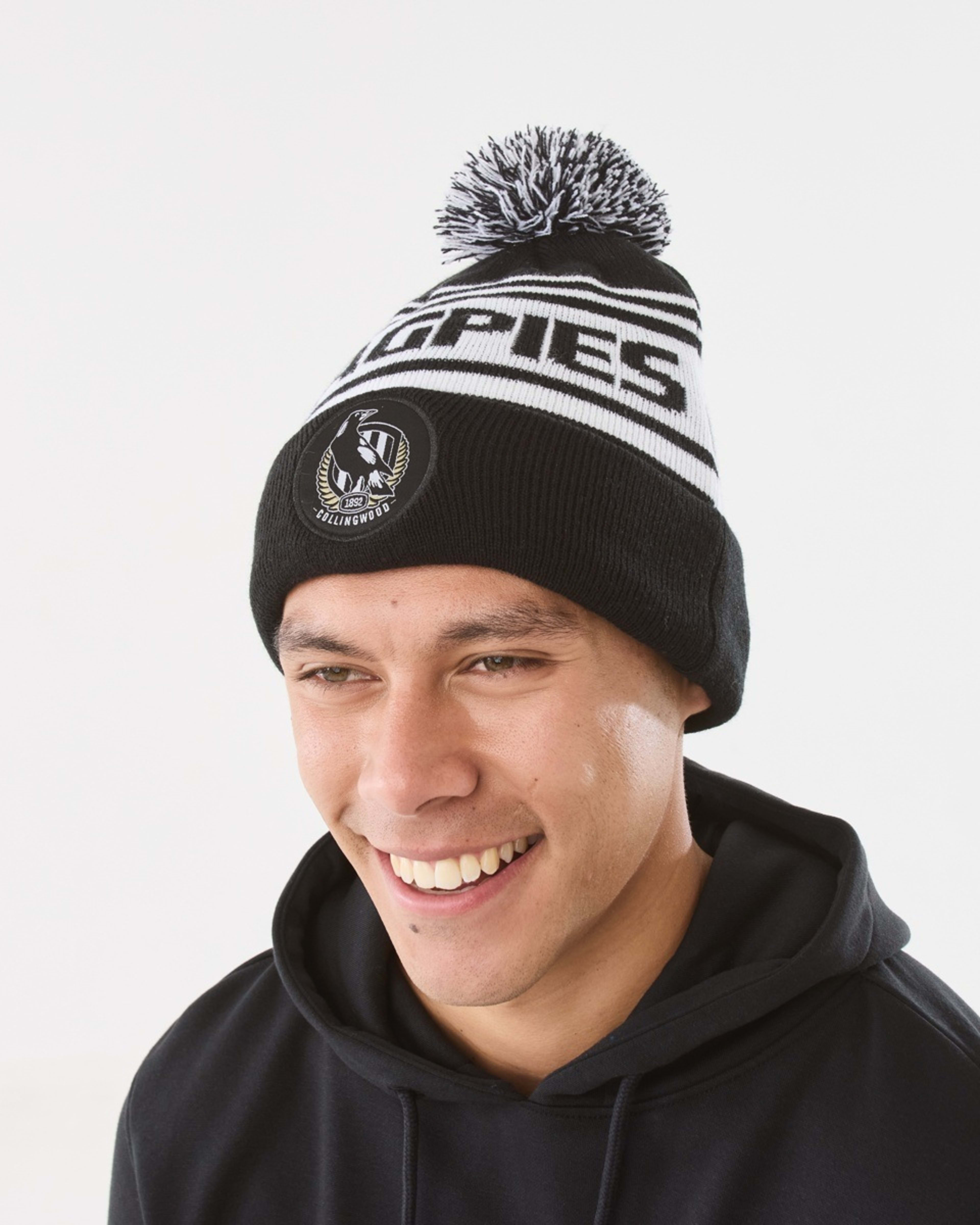 3 AFL Adult Beanie Collingwood, 3 of 6
