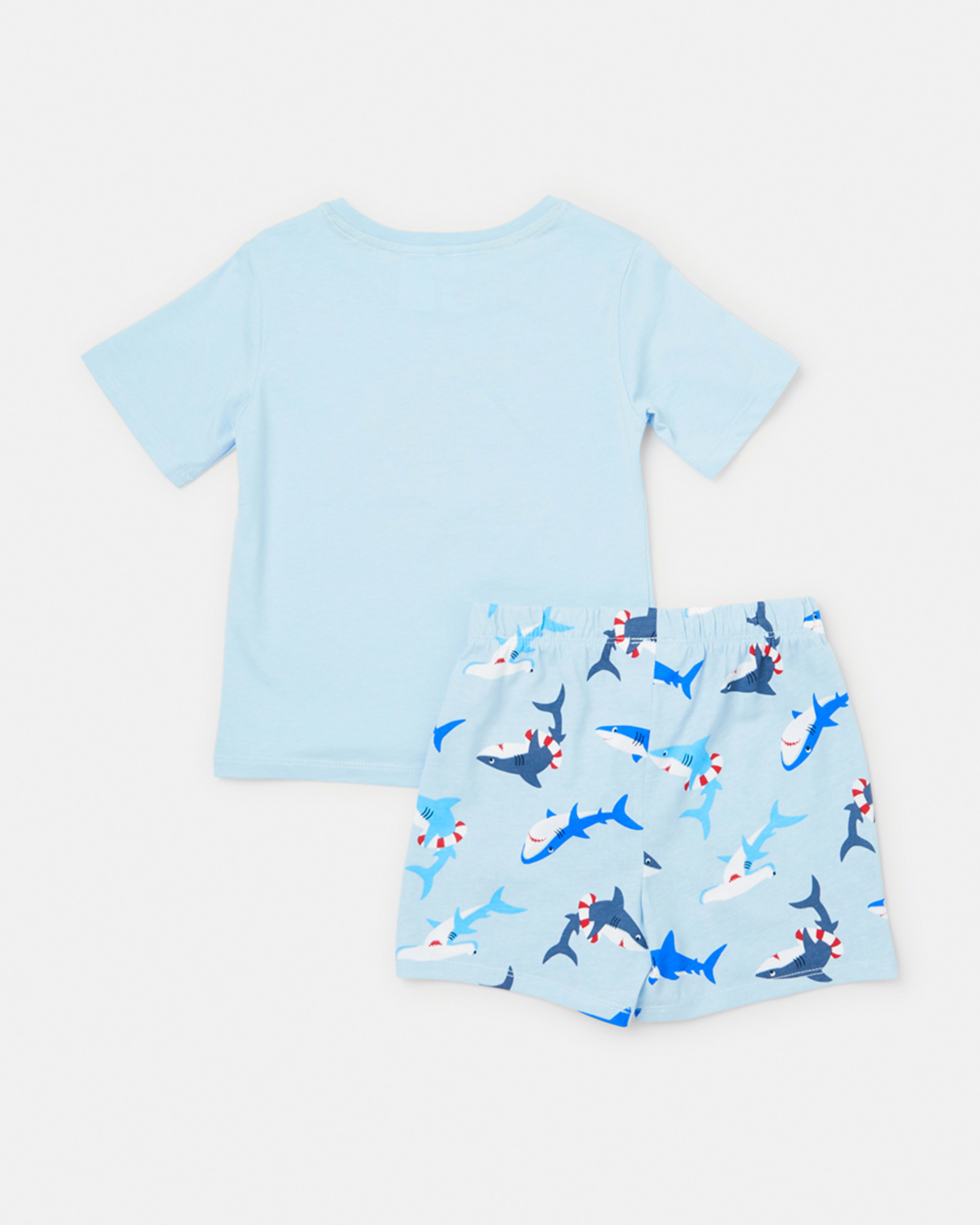 Short Sleeve Knit Pyjama Set Kmart