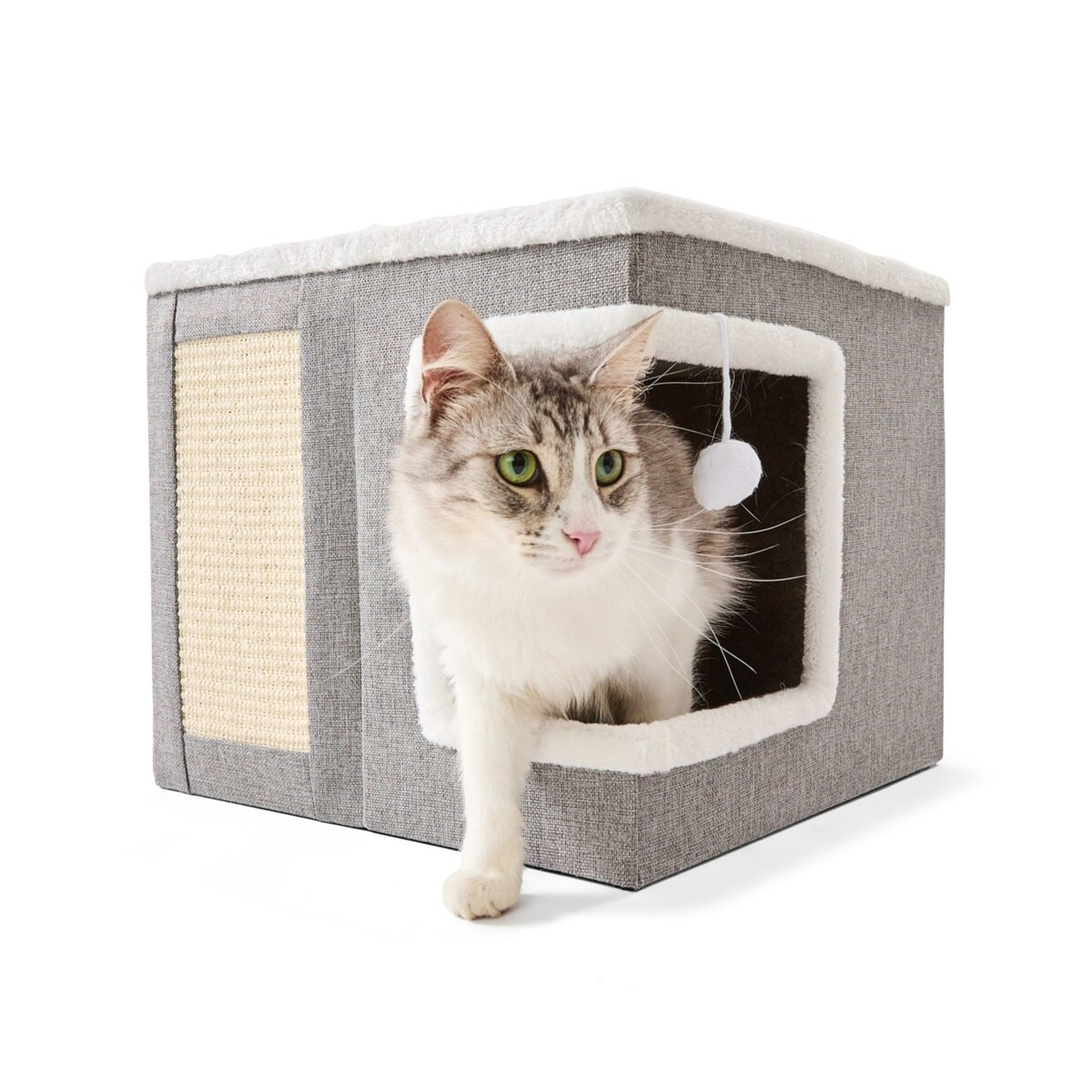 1 Cat Scratcher Cube House