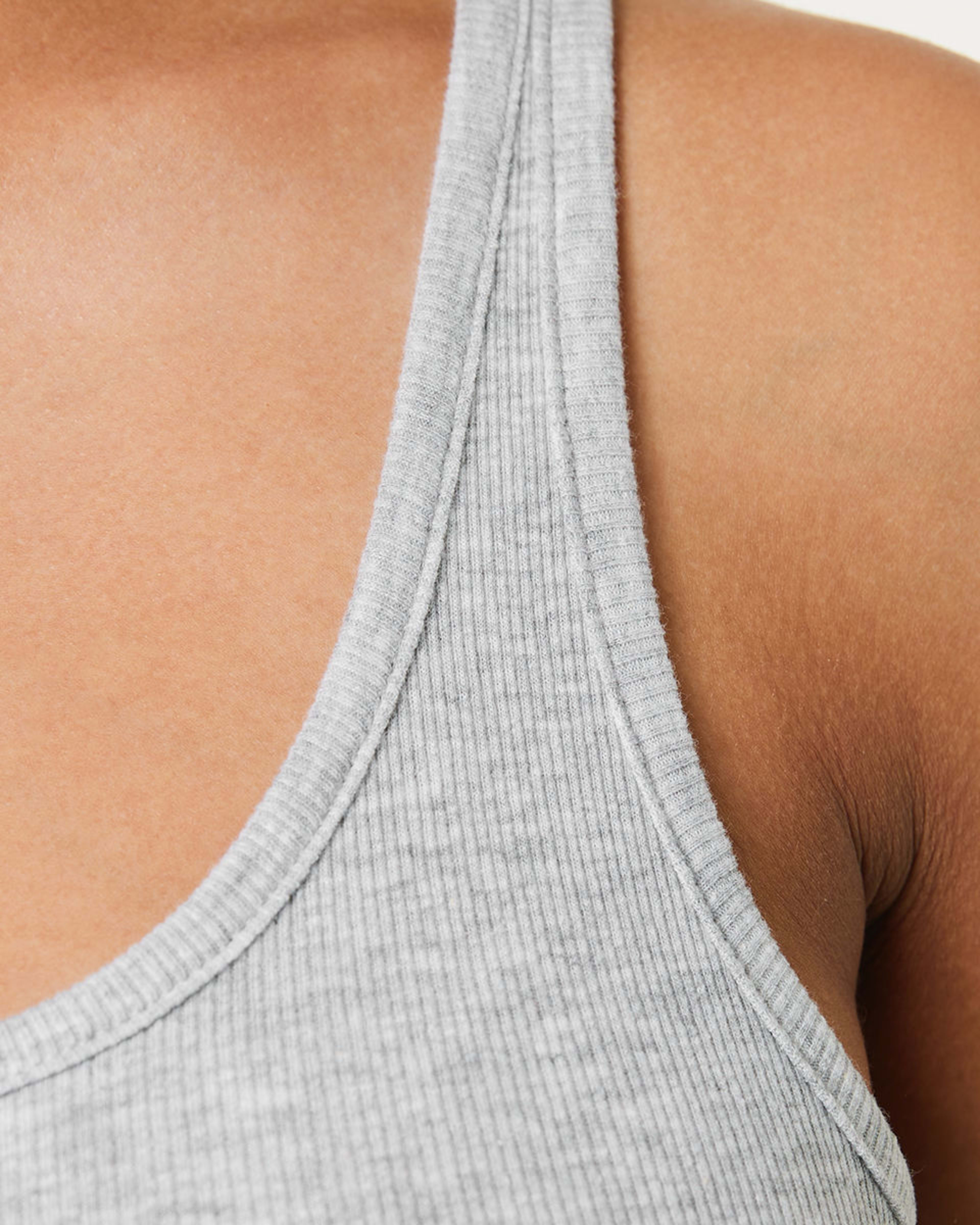 5 Ribbed Tank Slvr Marle, 5 of 6