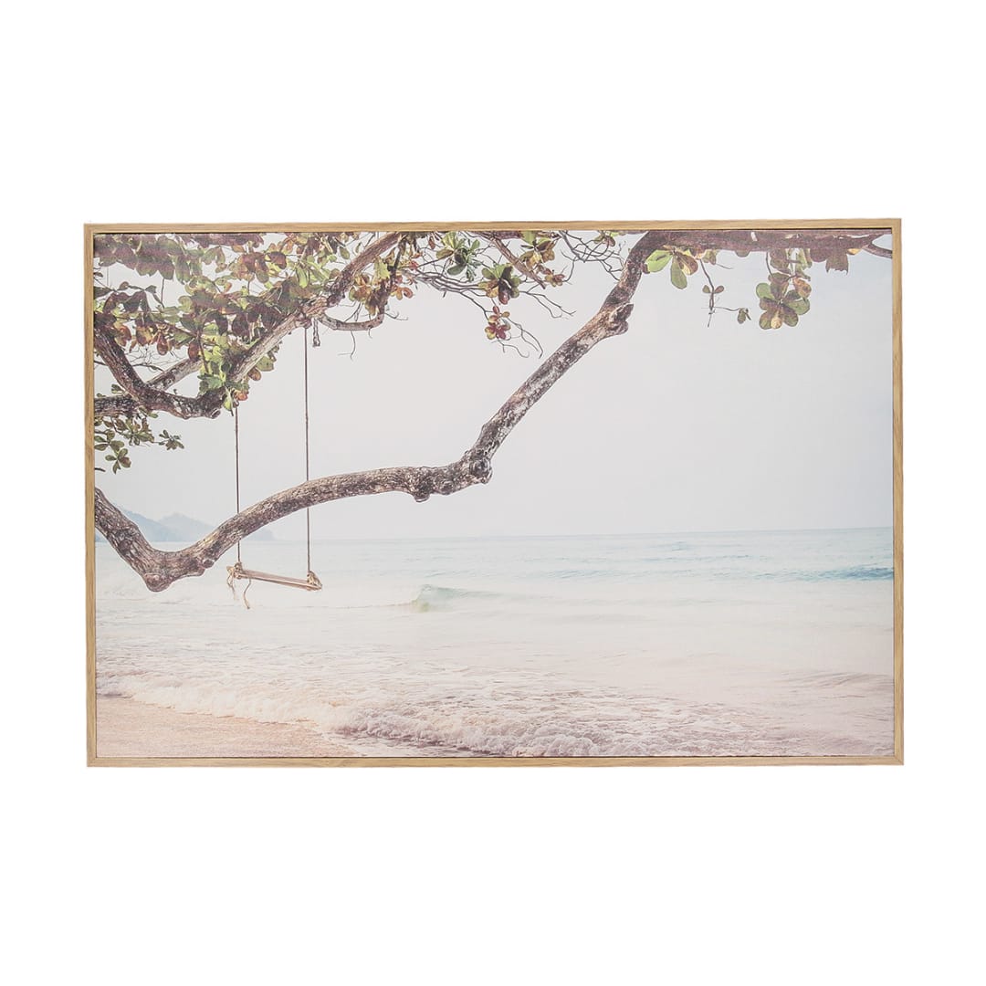 beach-swing-framed-canvas-kmart