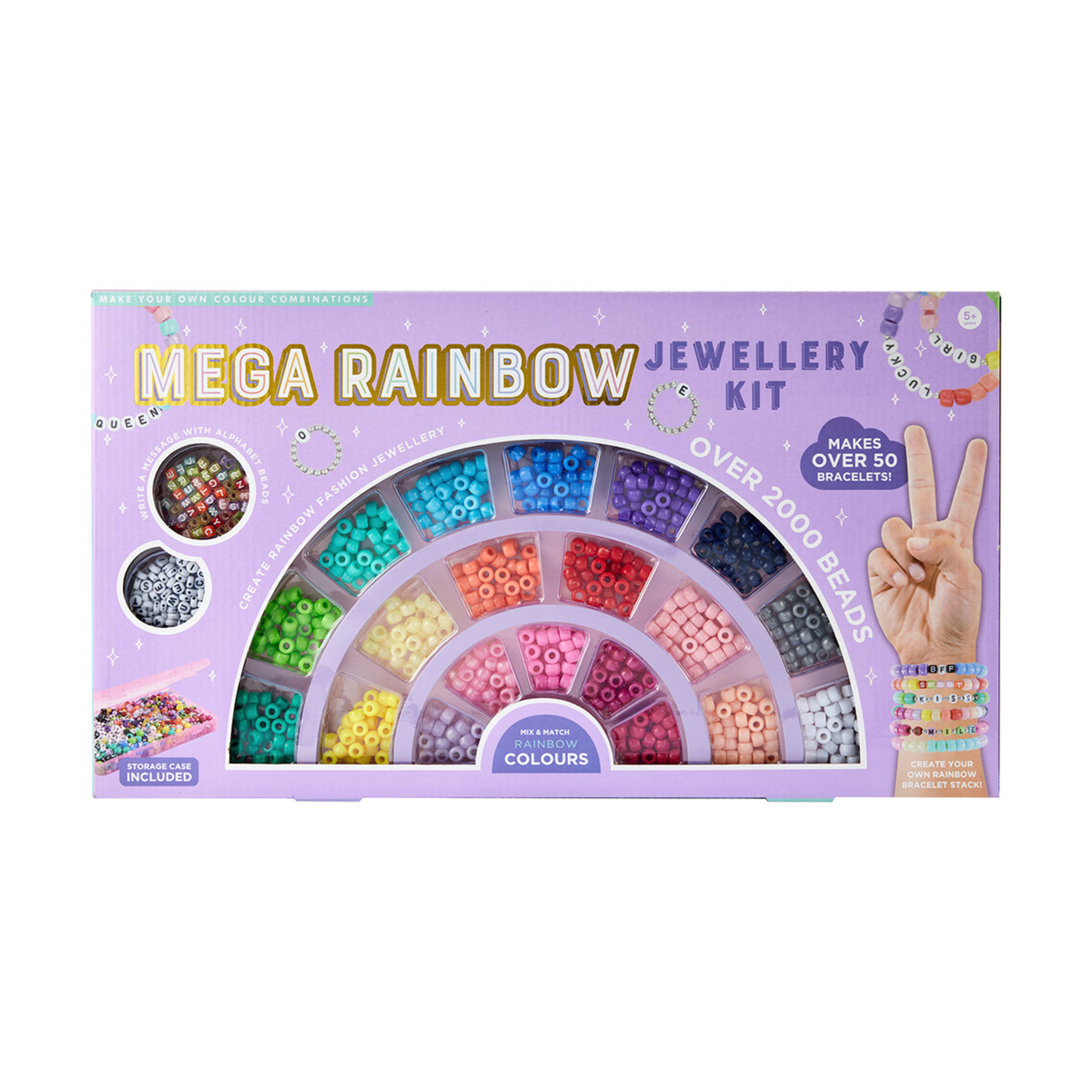 Mega Rainbow Jewellery Kit Kmart
