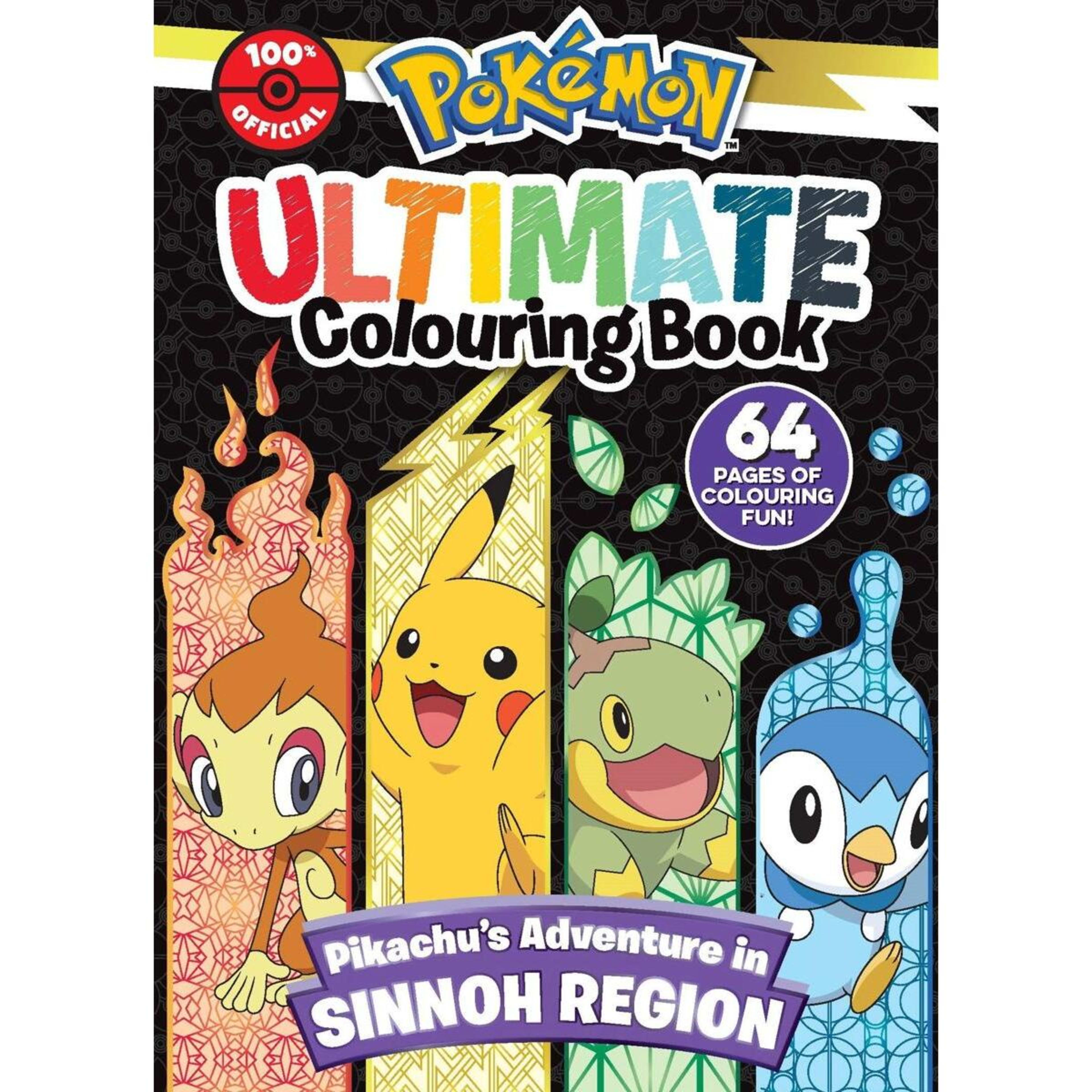 1 Pokemon Ultimate Colouring Book