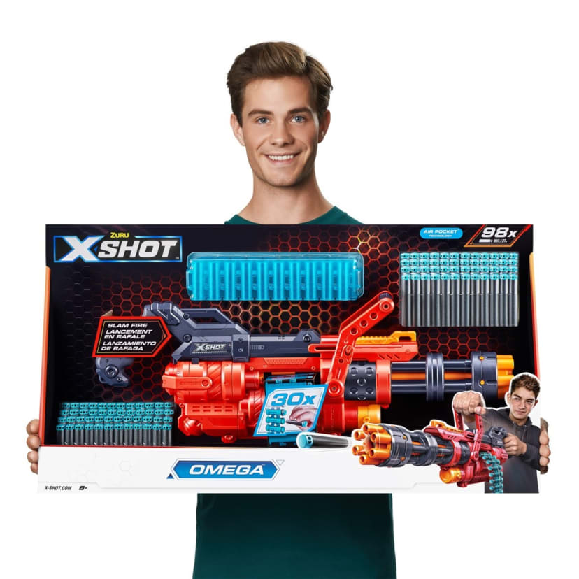 Zuru XShot Omega Foam Dart Blaster Kmart