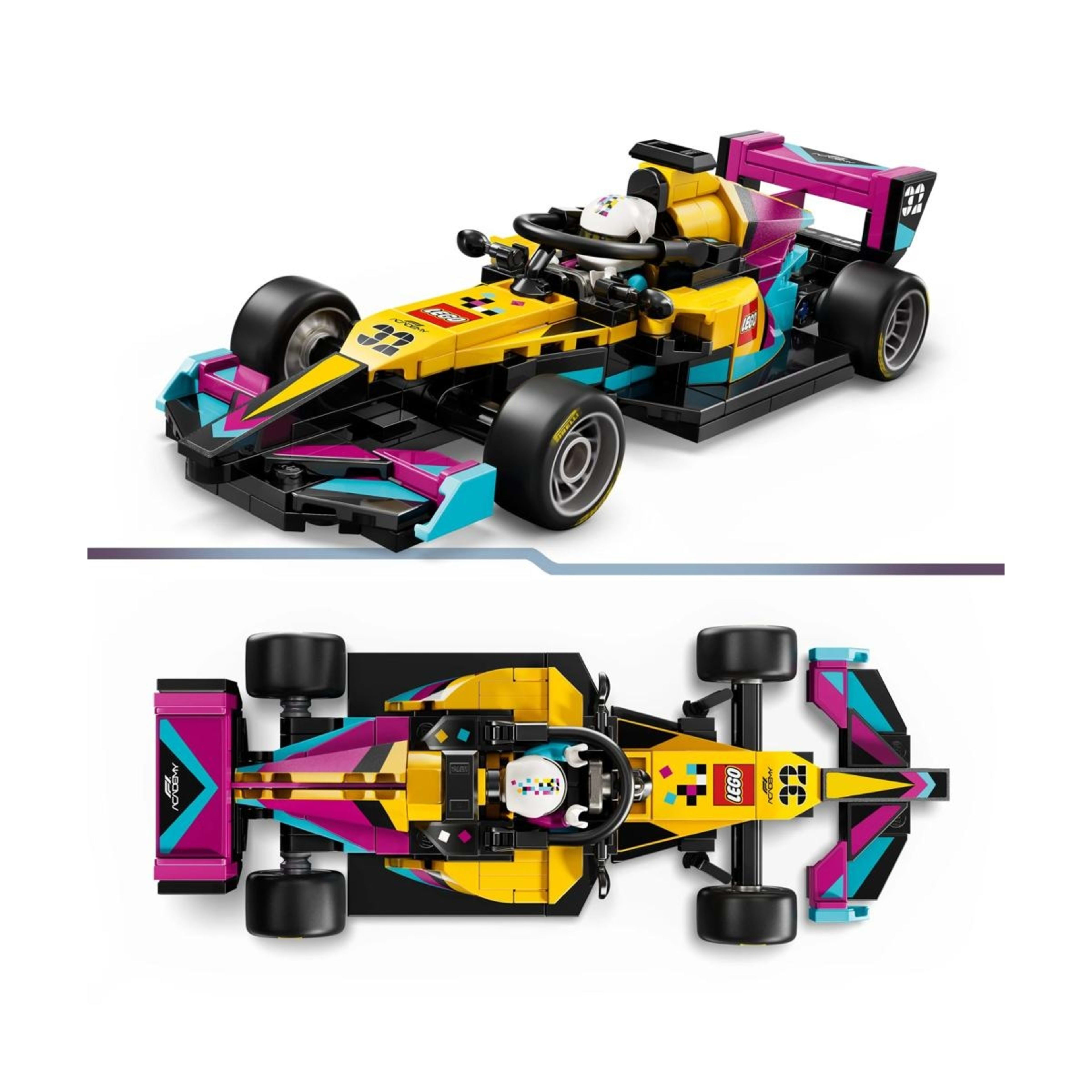 5 LEGO Speed Champions F1 ACADEMY LEGO Race Car 77258, 5 of 9