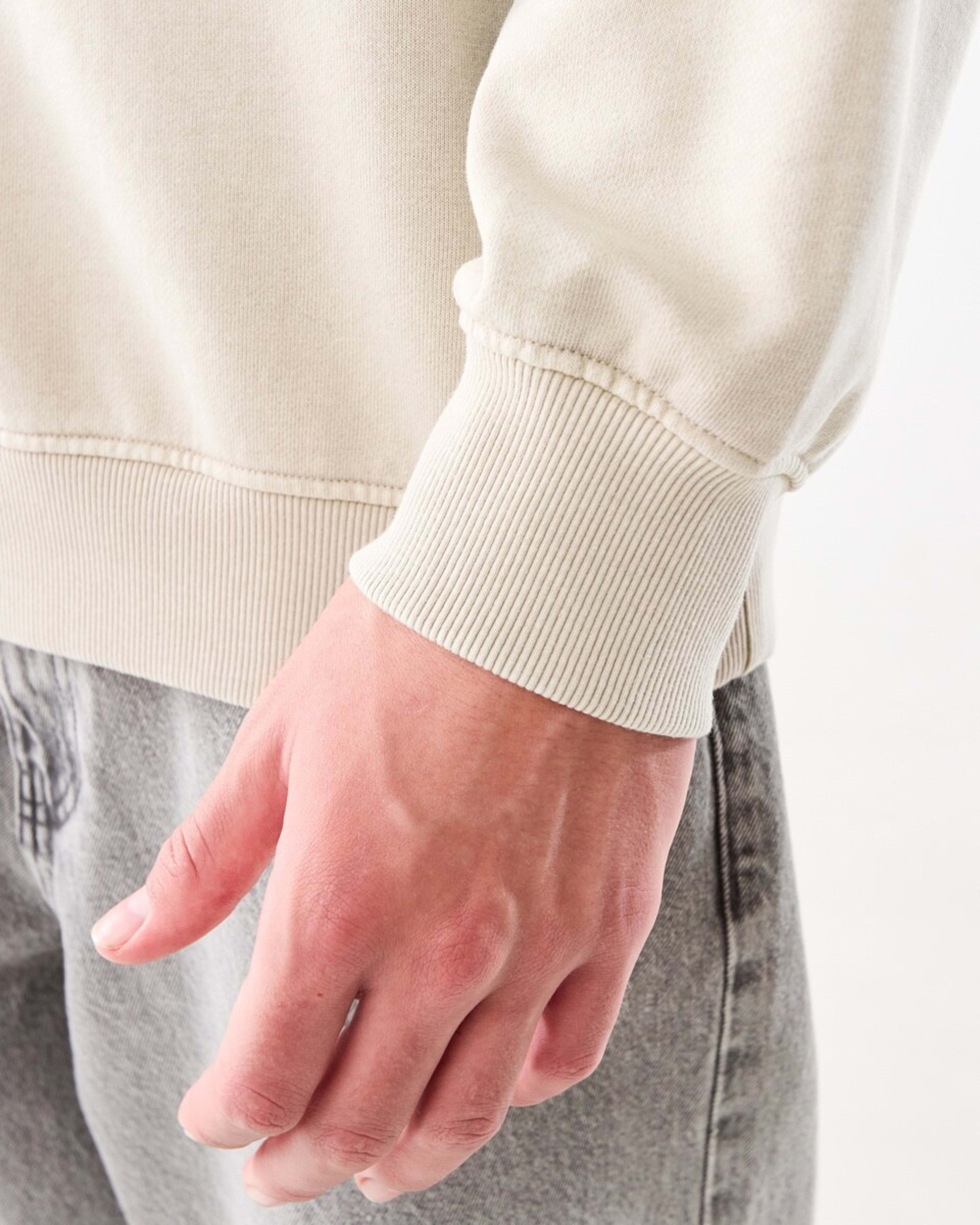 7 Oversized Crew Neck Sweatshirt String Beige, 7 of 9