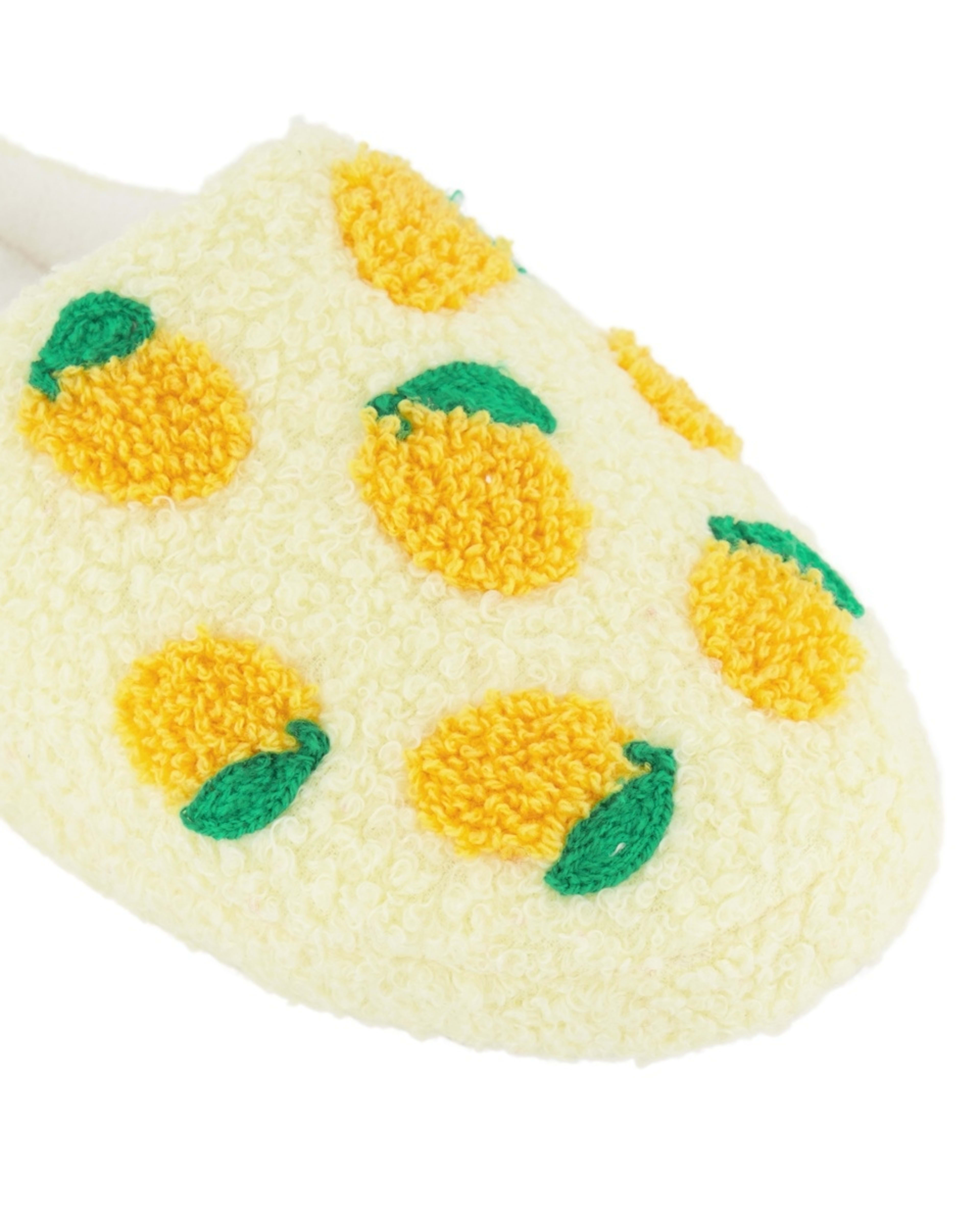 3 Basic Print Scuffs LEMONS, 3 of 3