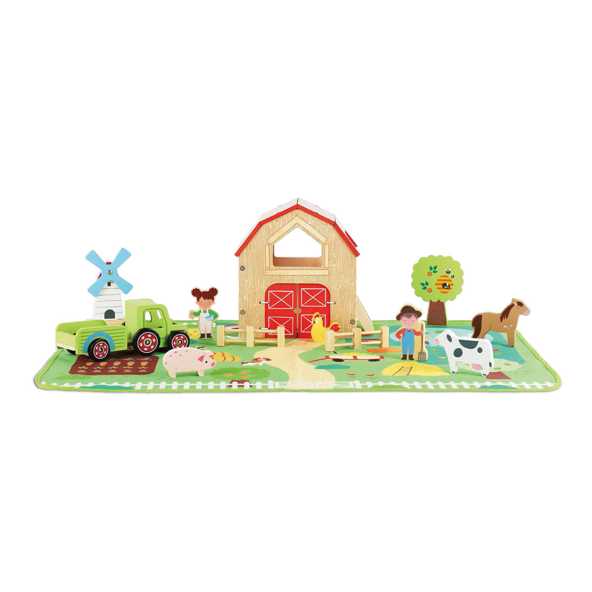 wooden farm set mothercare