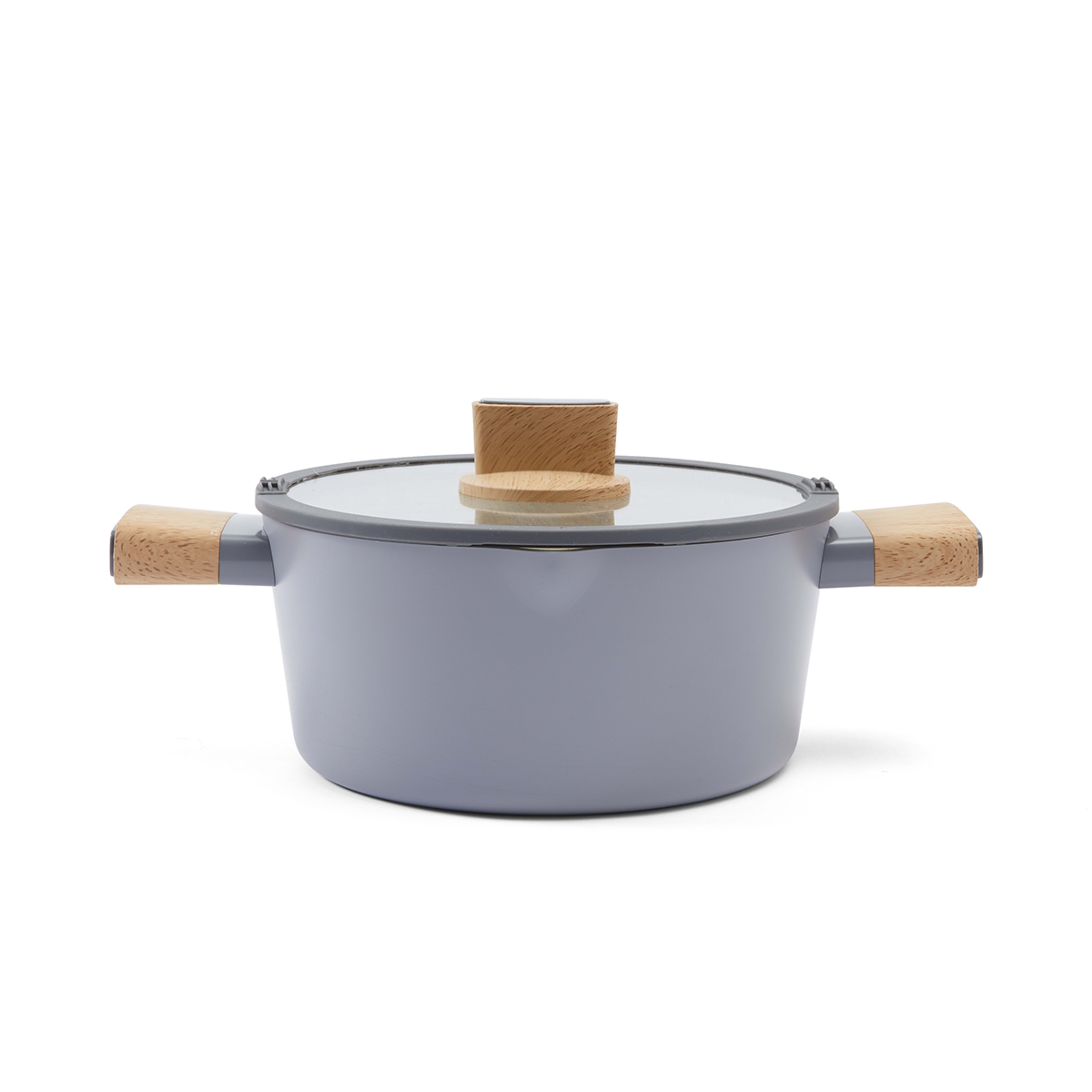 3 4 Piece Wood Look Cookware Set, 3 of 10