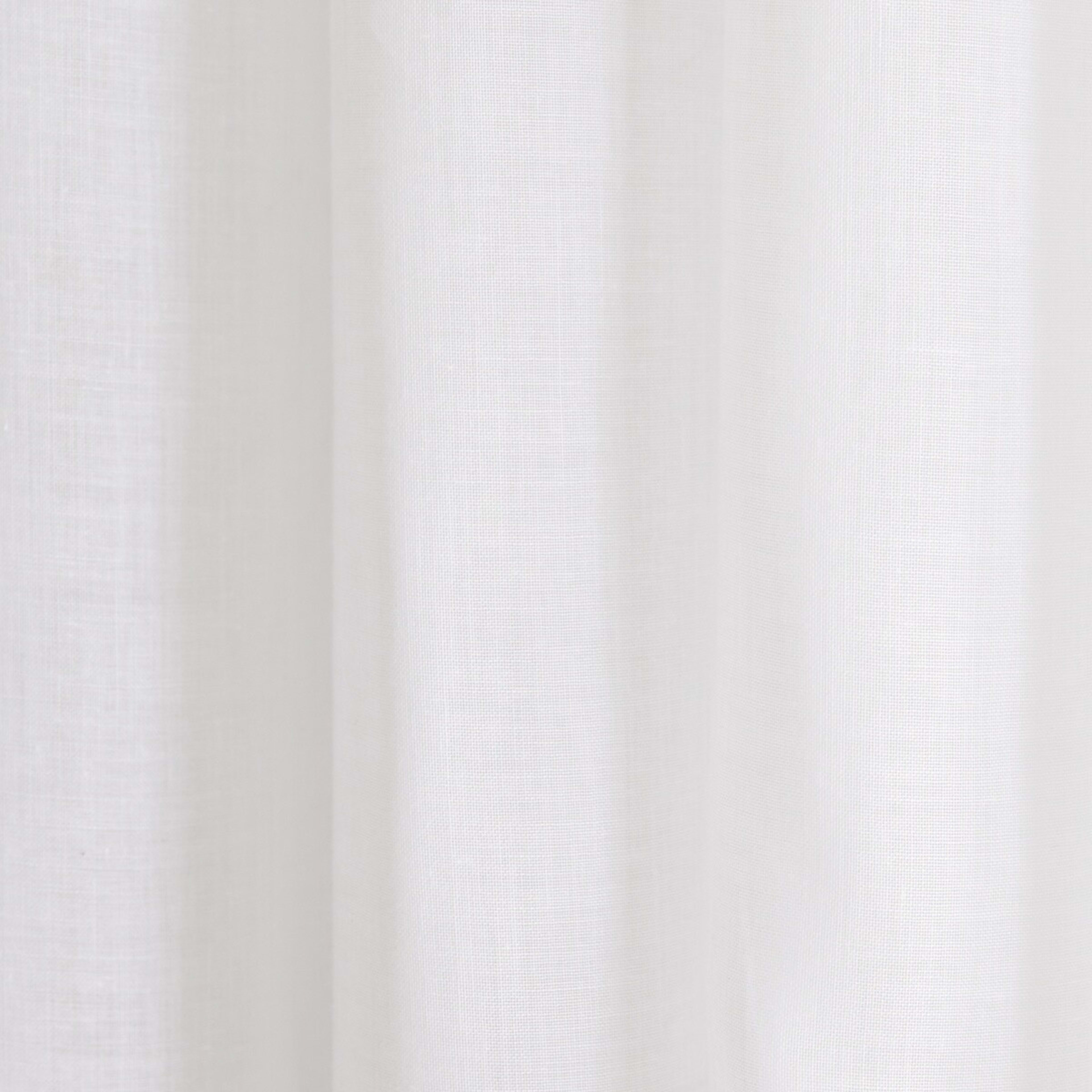 3 Sicily Cloud Wide Curtain - White, 3 of 5