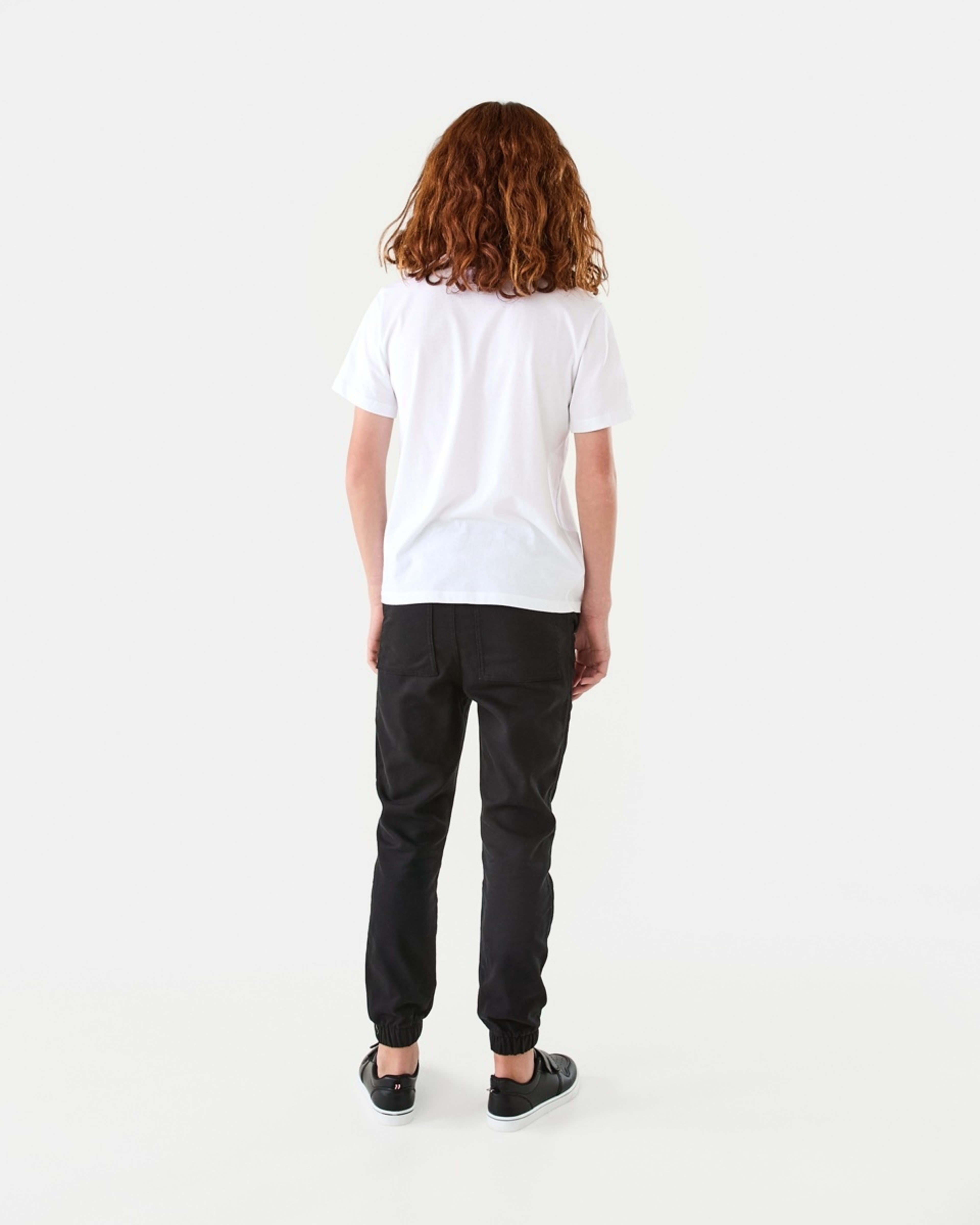 6 Bow Leg Joggers Black, 6 of 8