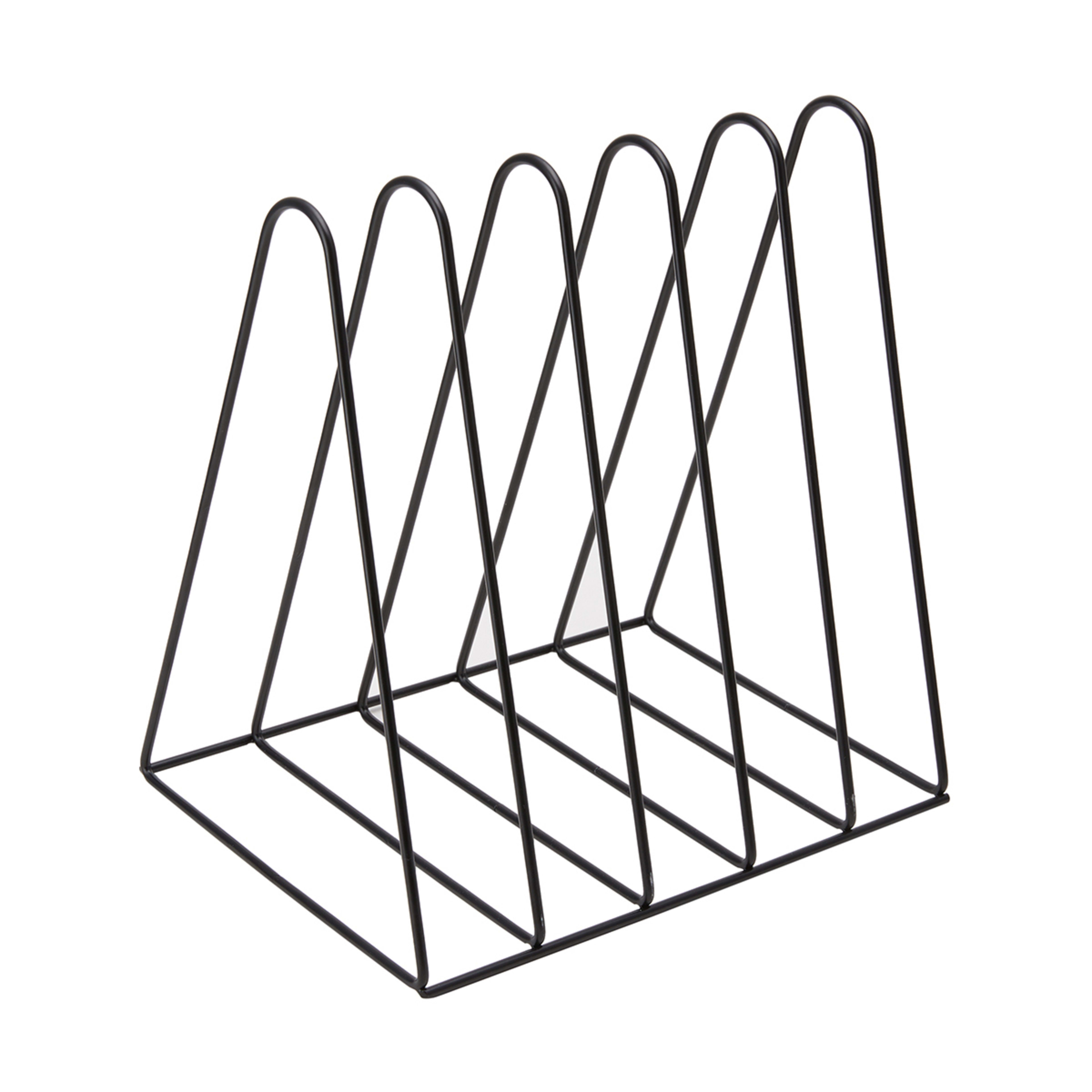 2 File Rack - Black, 2 of 3