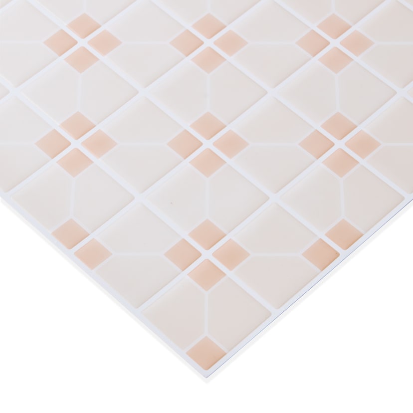 5 Pack Self Adhesive 3D Tiles Square Lattice Kmart