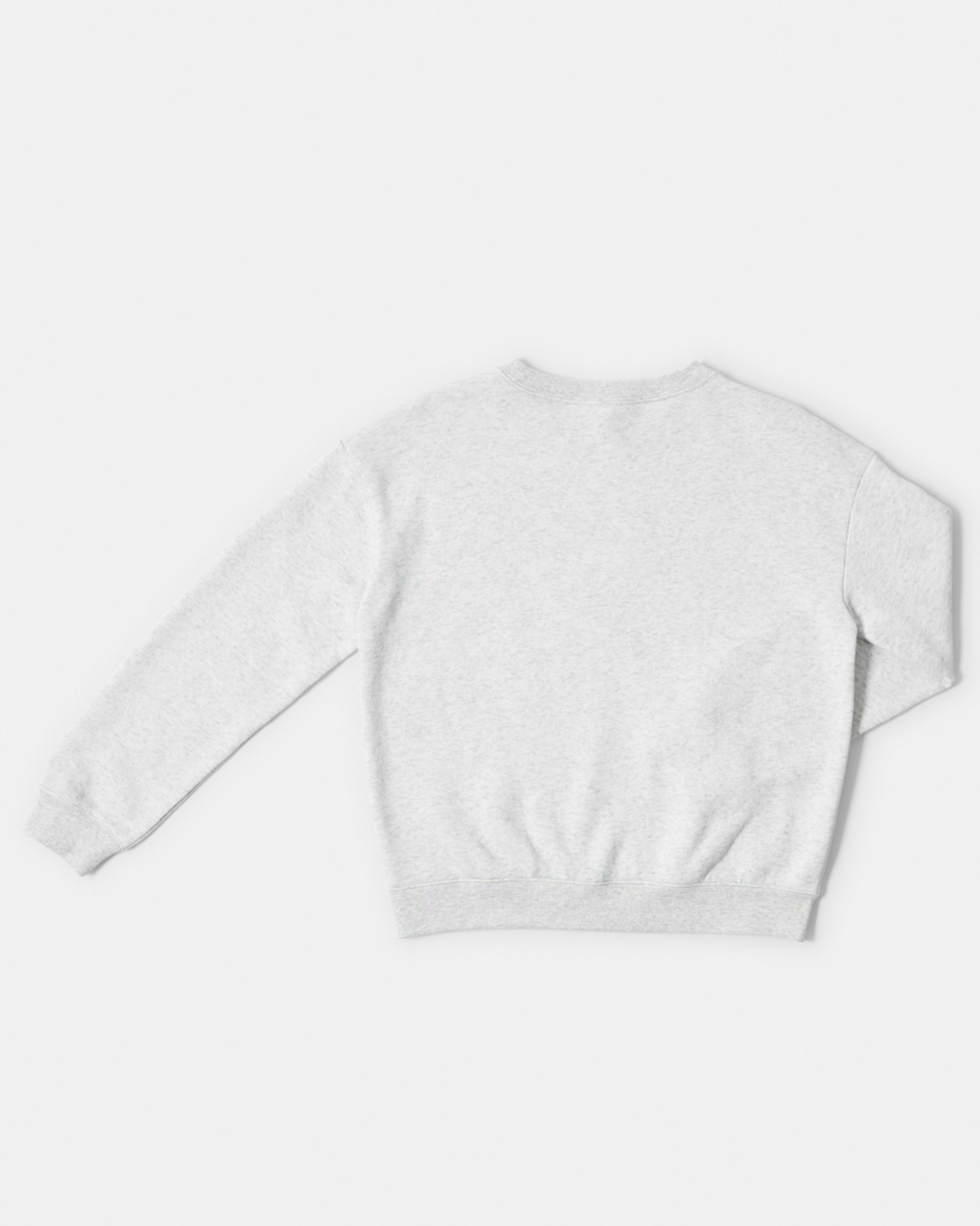 8 Print Crew Neck Sweatshirt La California White Marle, 8 of 8