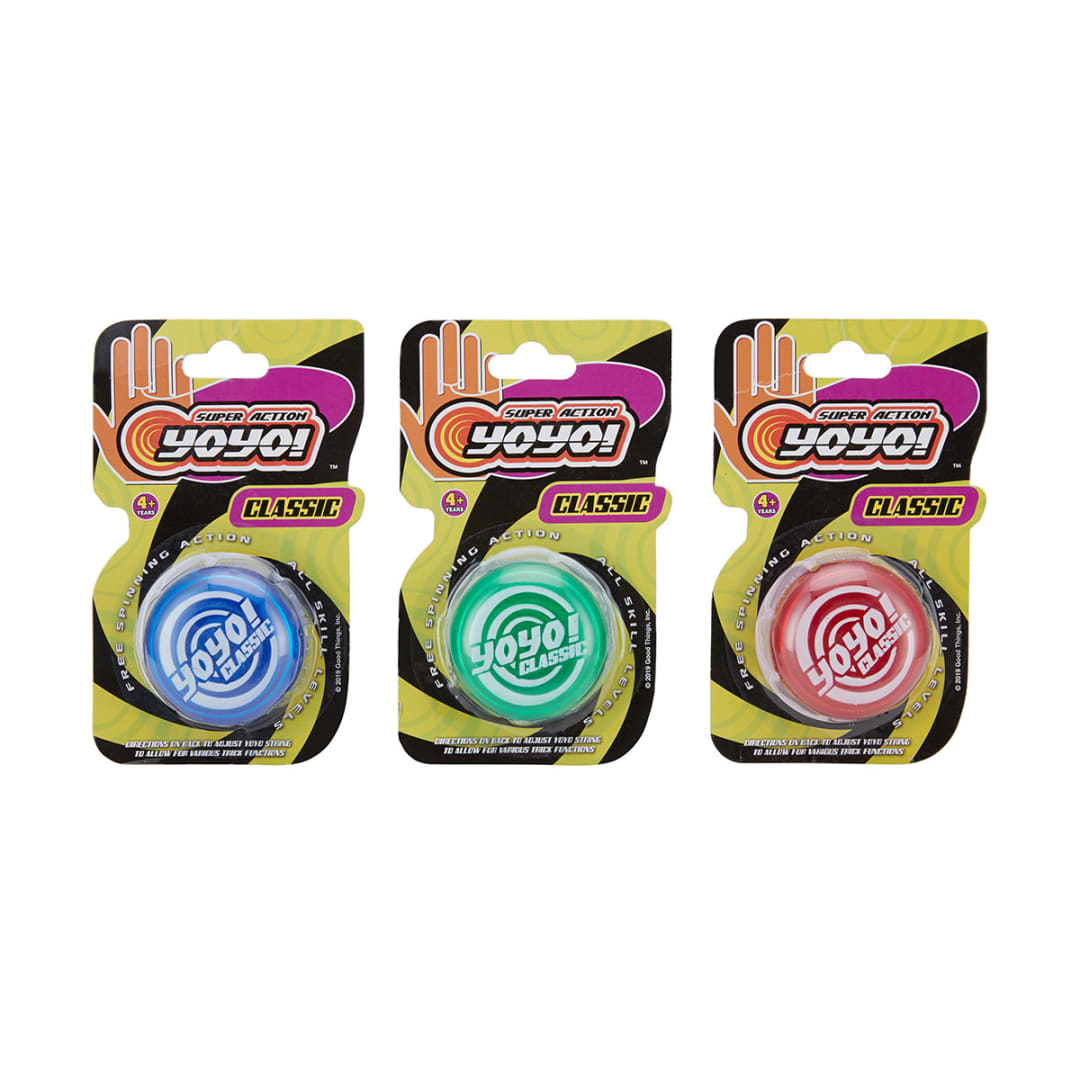 Super Action YoYo Classic Toy Assorted Kmart