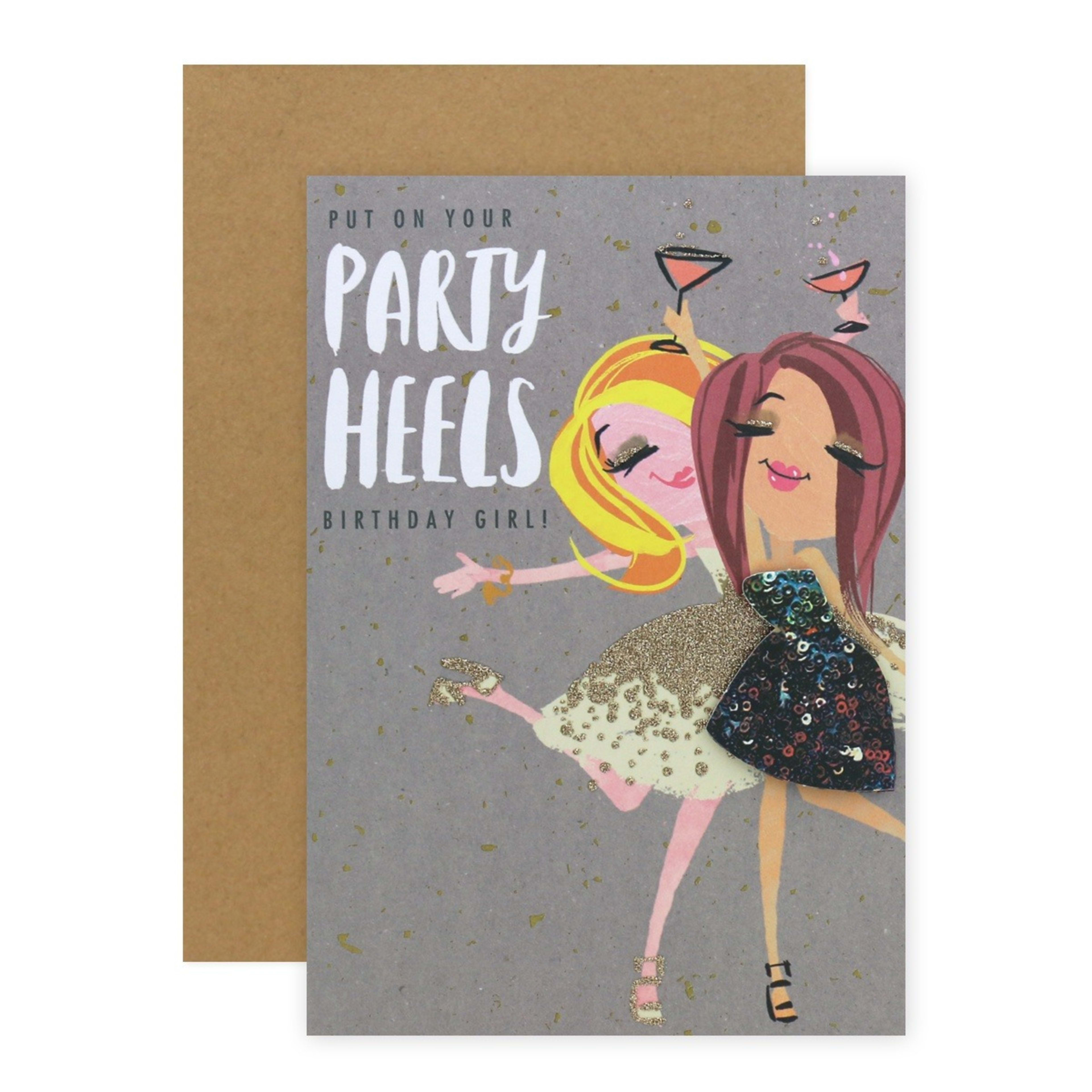 1 Connections by Hallmark Birthday Card - Party Girl