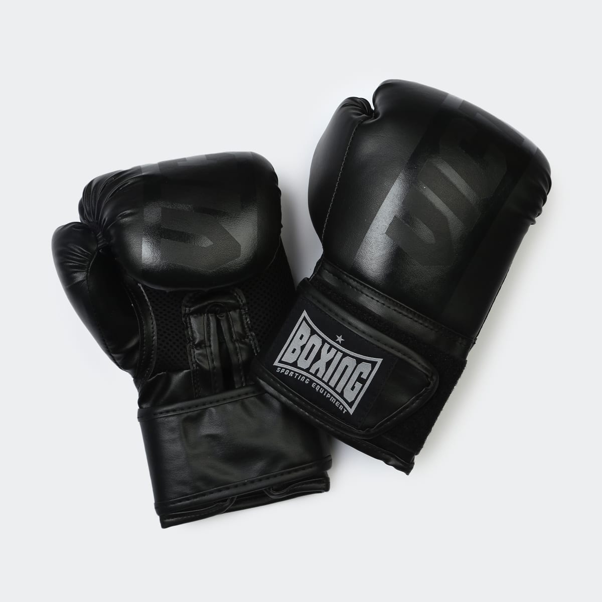 Contender Boxing Gloves Medium Black Kmart