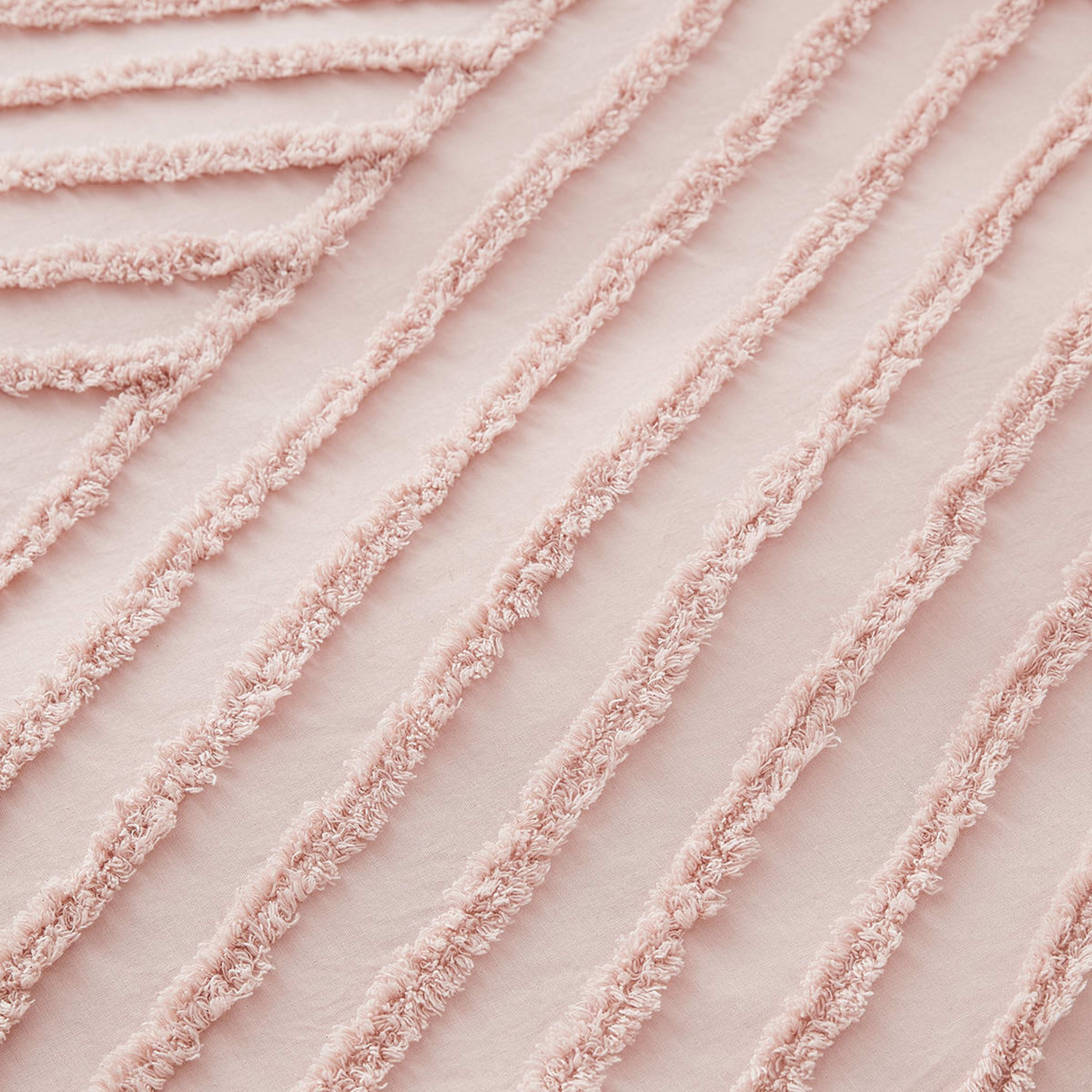 Tarni Cotton Quilt Cover Set Queen Bed, Pink Kmart