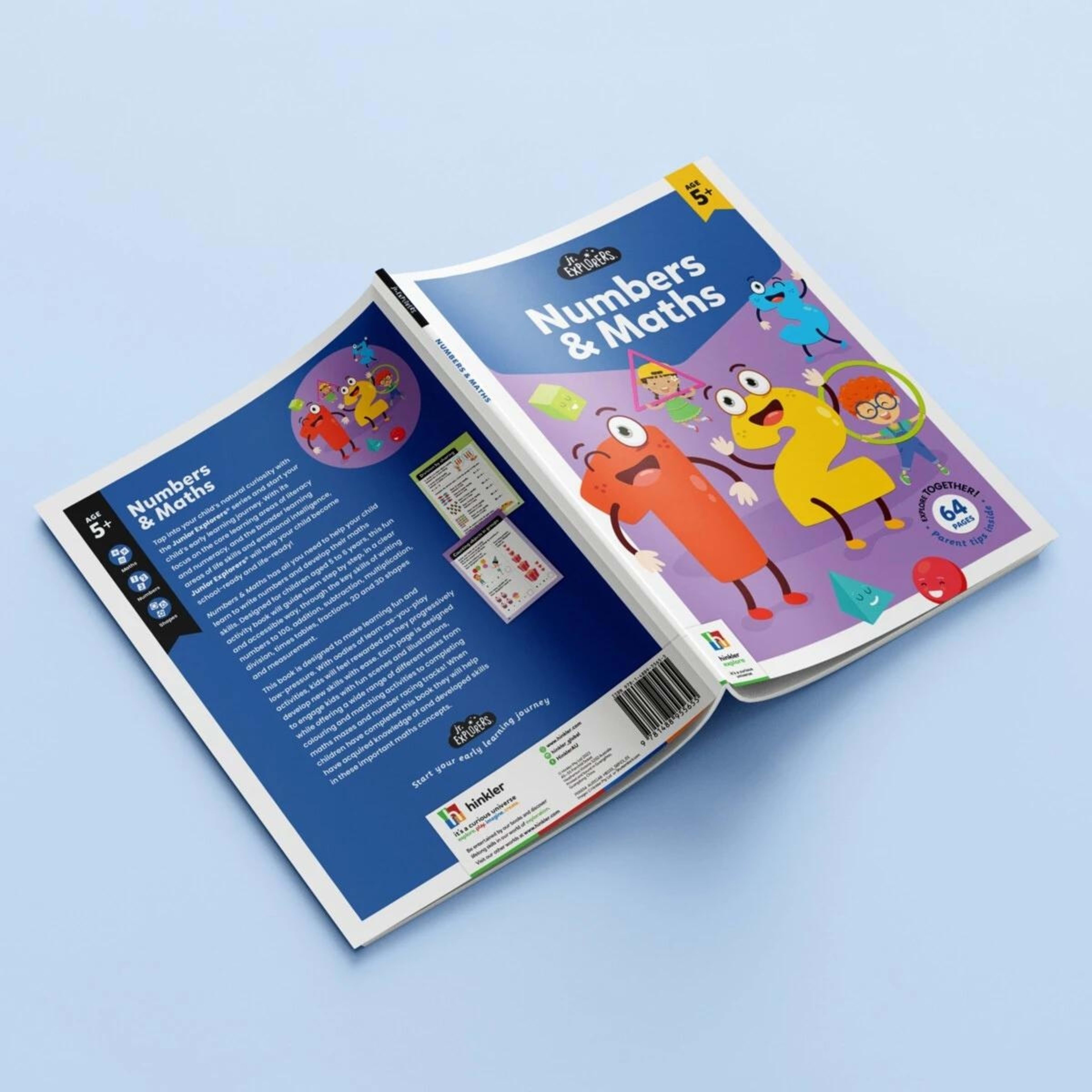 4 Junior Explorers: Numbers and Maths - Book, 4 of 5