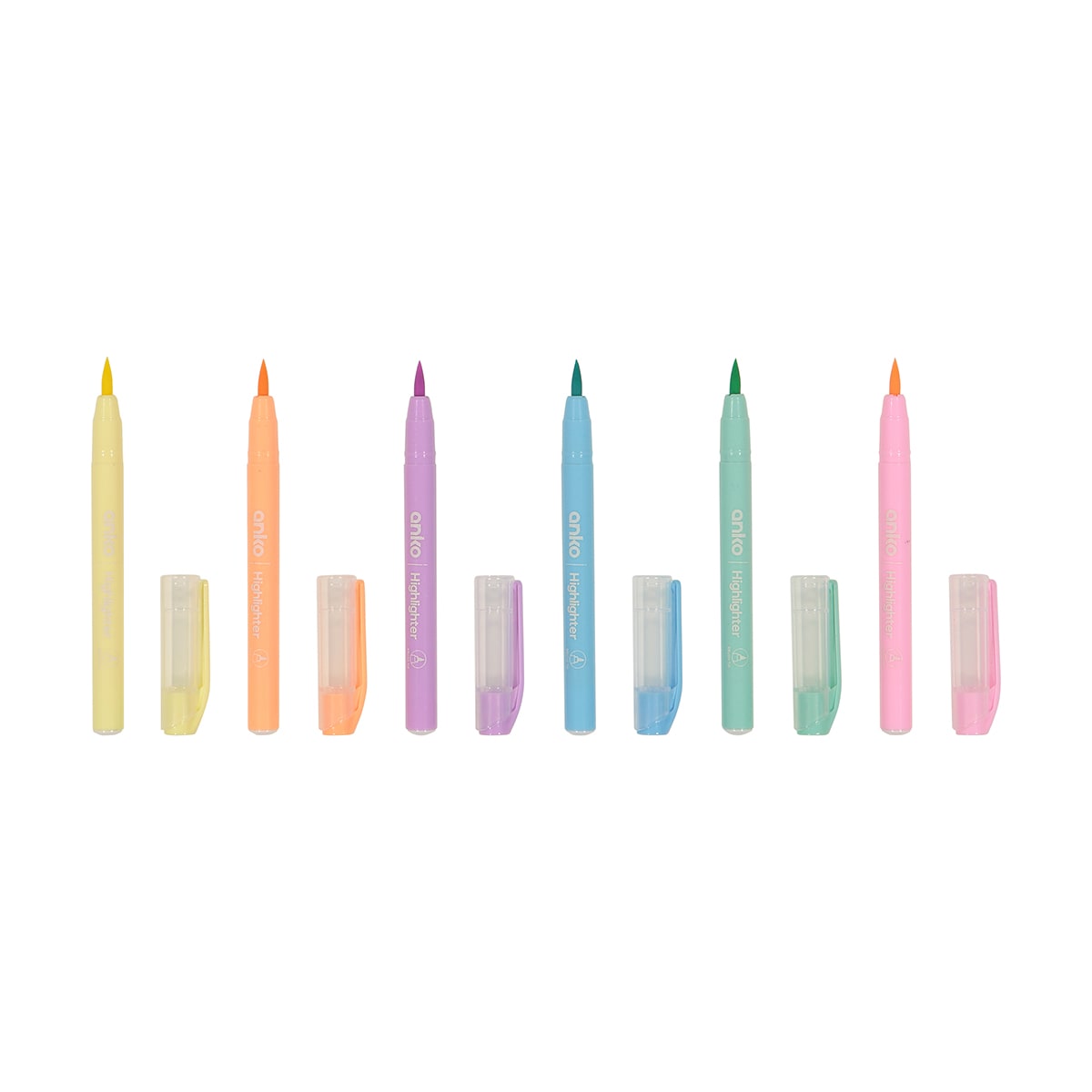 6 Pack Highlighters Kmart