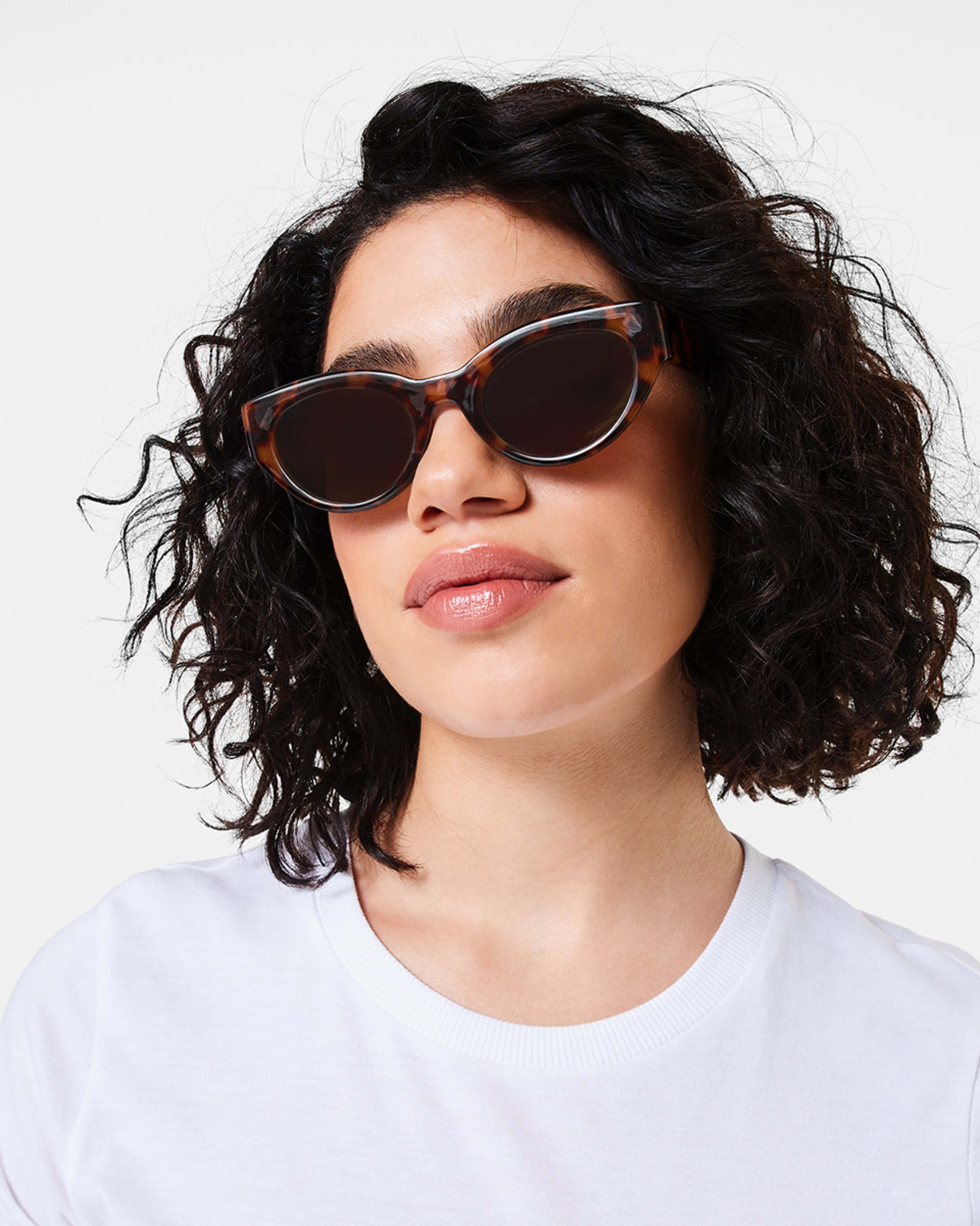 5 Basic Cateye Sunglasses Drk Tort, 5 of 6