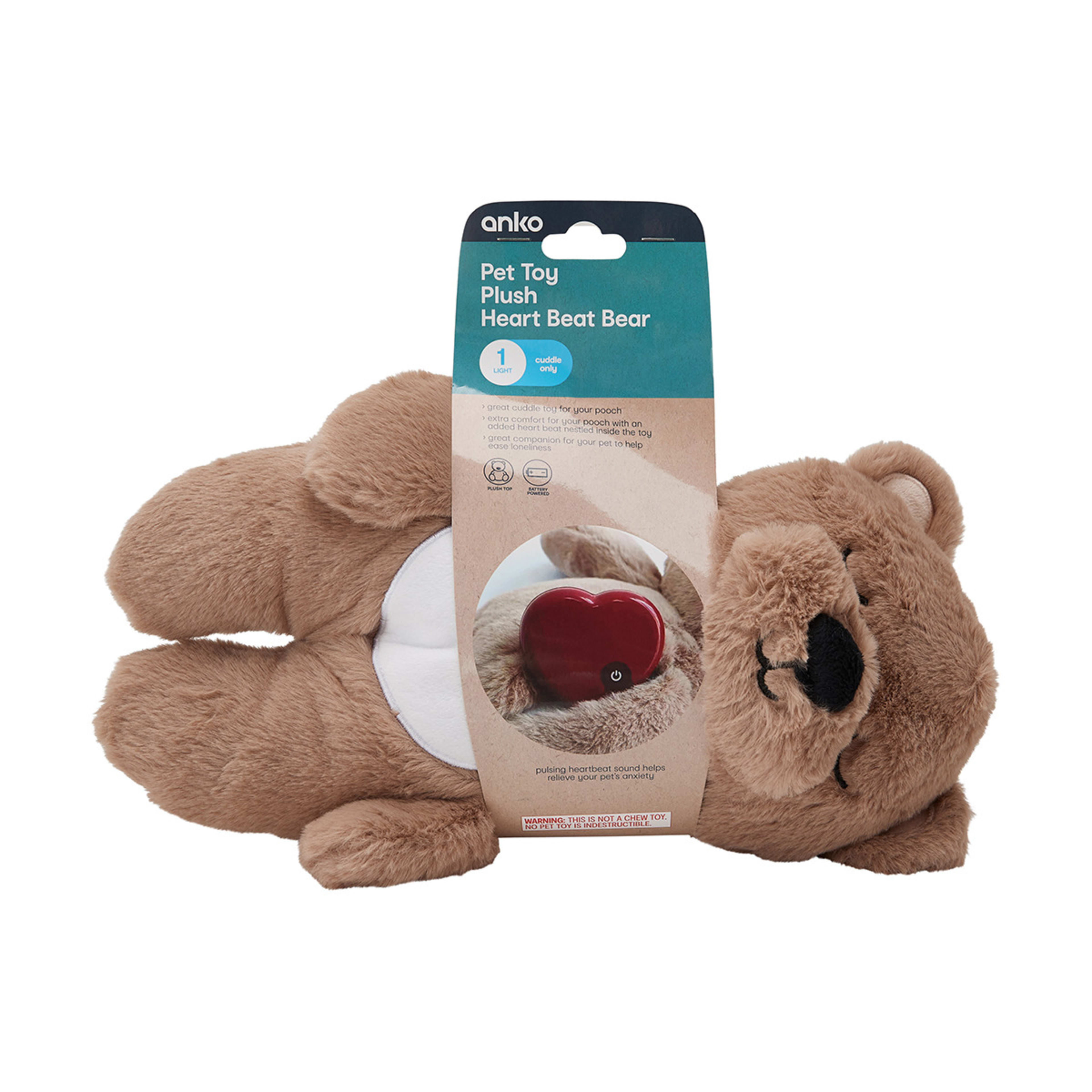 8 Pet Toy Heart Beat Bear, 8 of 8