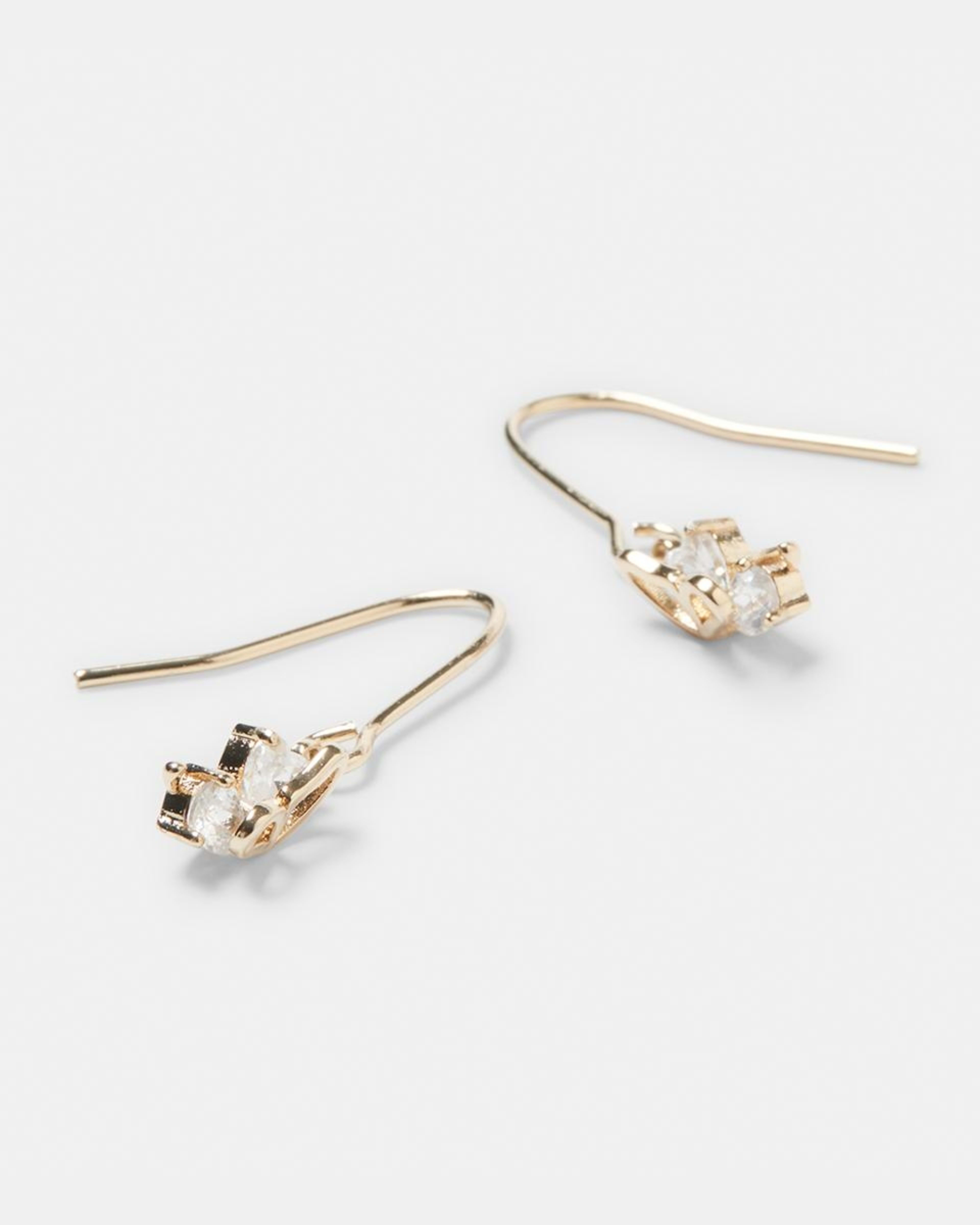 Butterfly Earrings Gold Tone Kmart