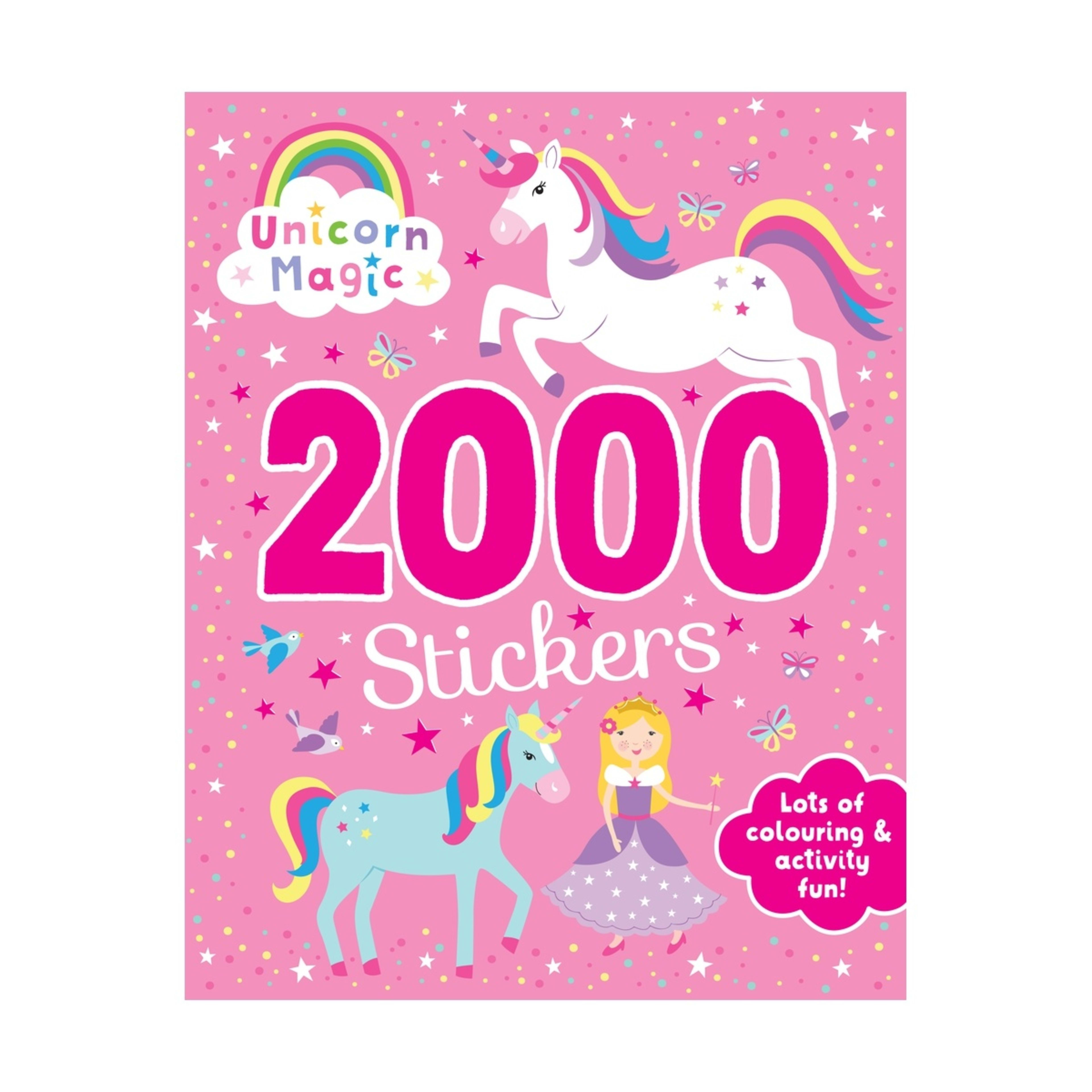 1 Unicorn Magic 2000 Stickers Activity Book