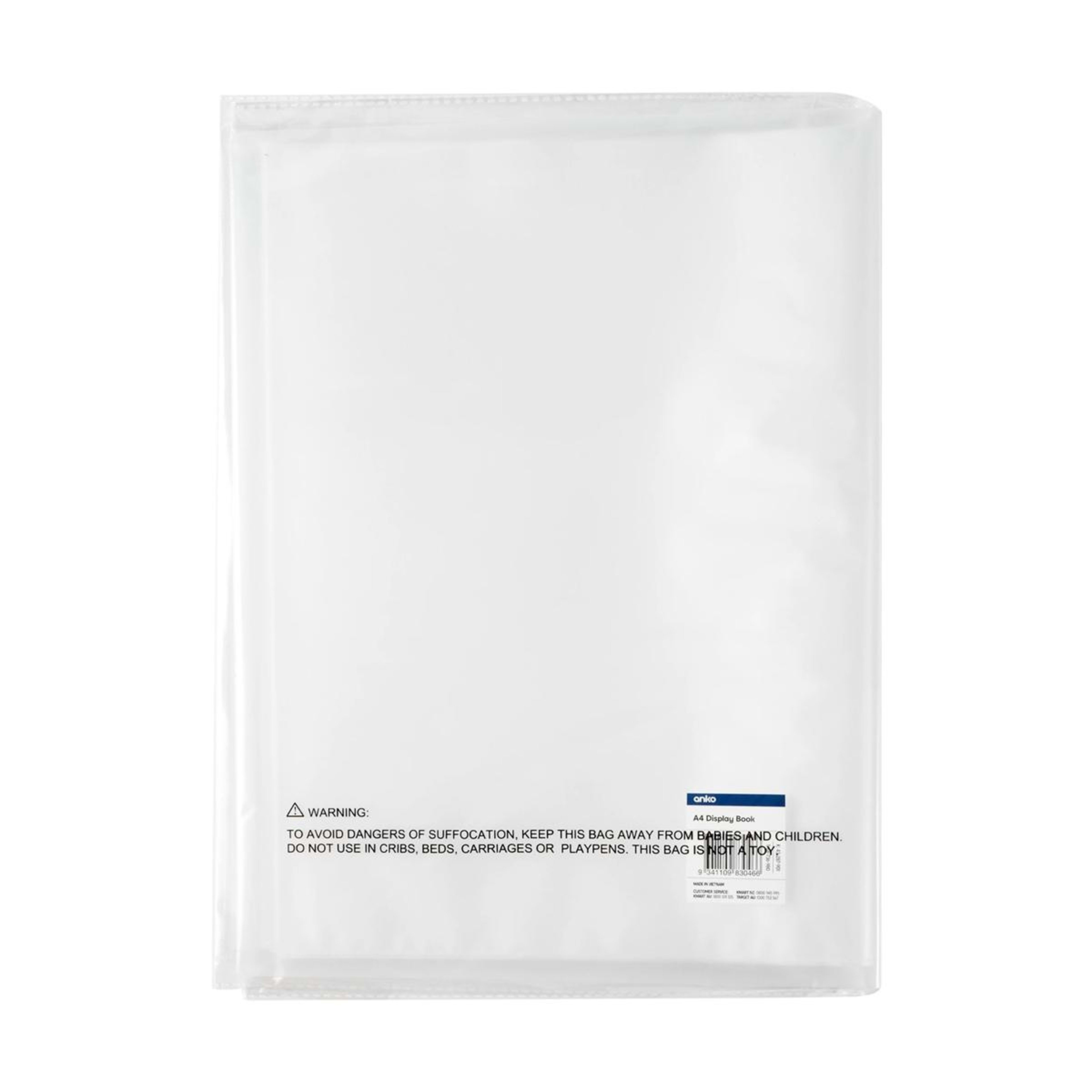 8 A4 Display Book - Clear, 8 of 9