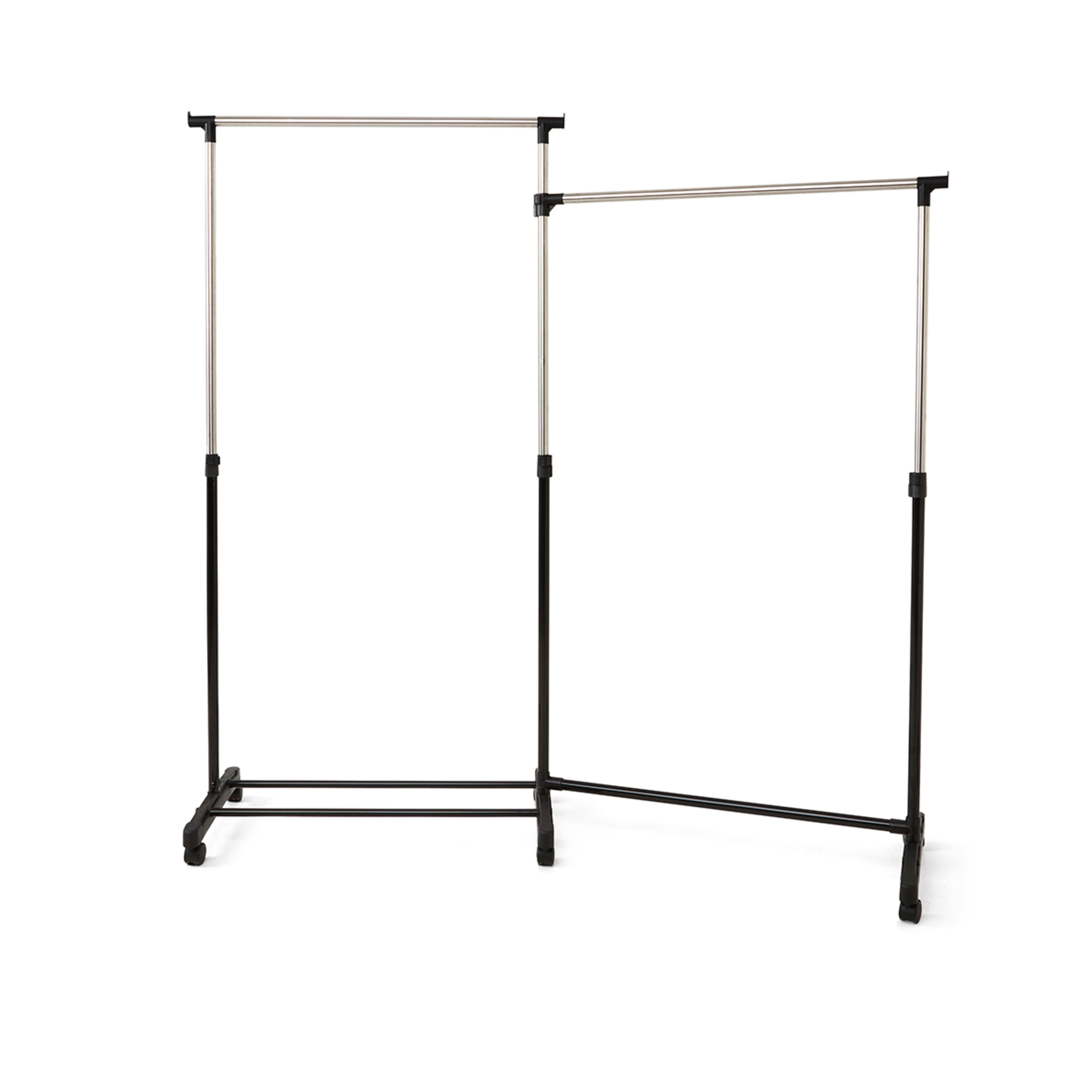 5 Dual Opening Garment Rack - Black, 5 of 10