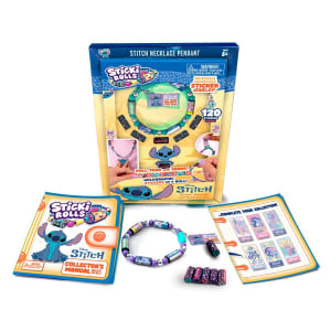Sticki Rolls Disney Lilo & Stitch Sticker Bracelet and Necklace Pendant Jewellery Making Set