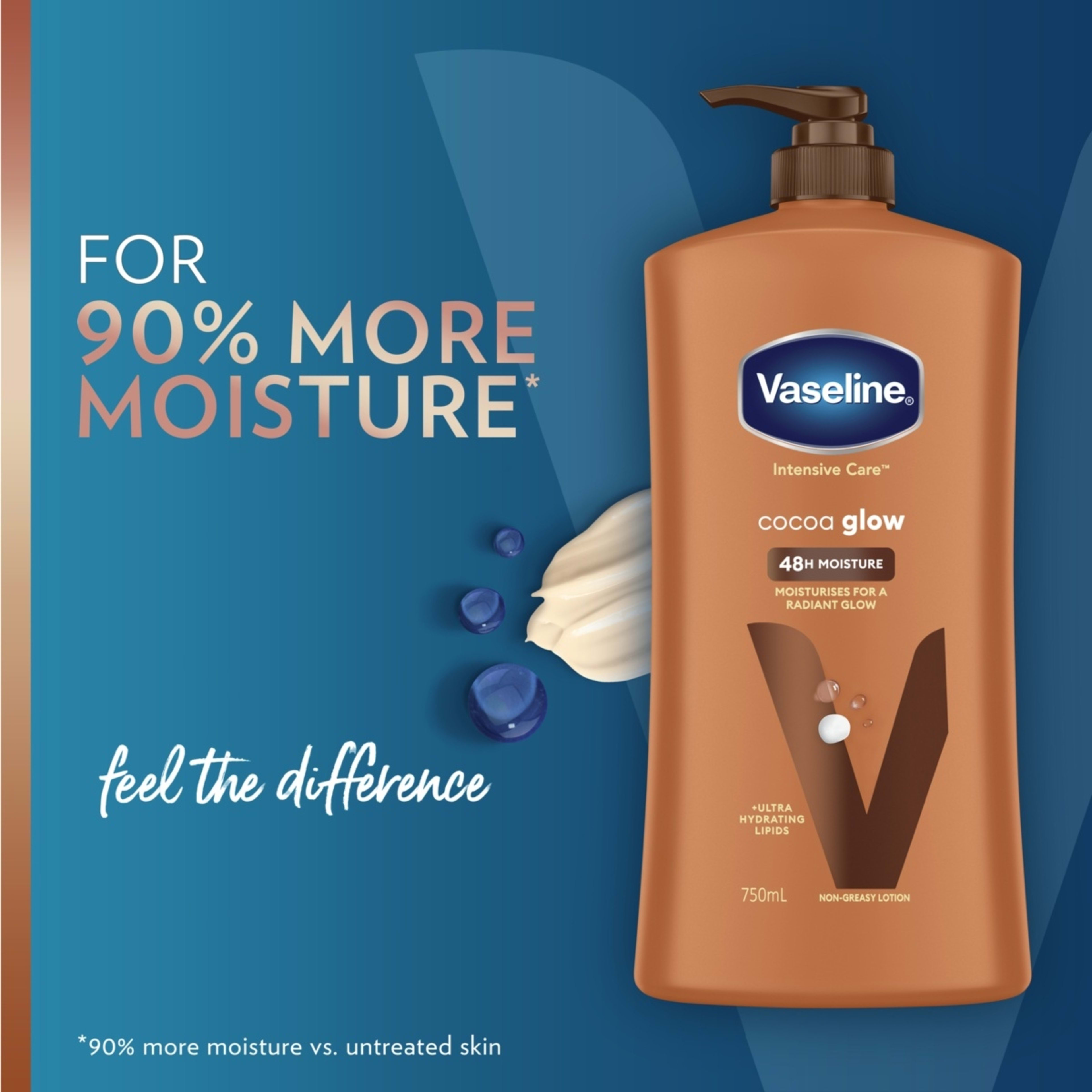 6 Vaseline Intensive Care Cocoa Glow Body Lotion 750ml, 6 of 9