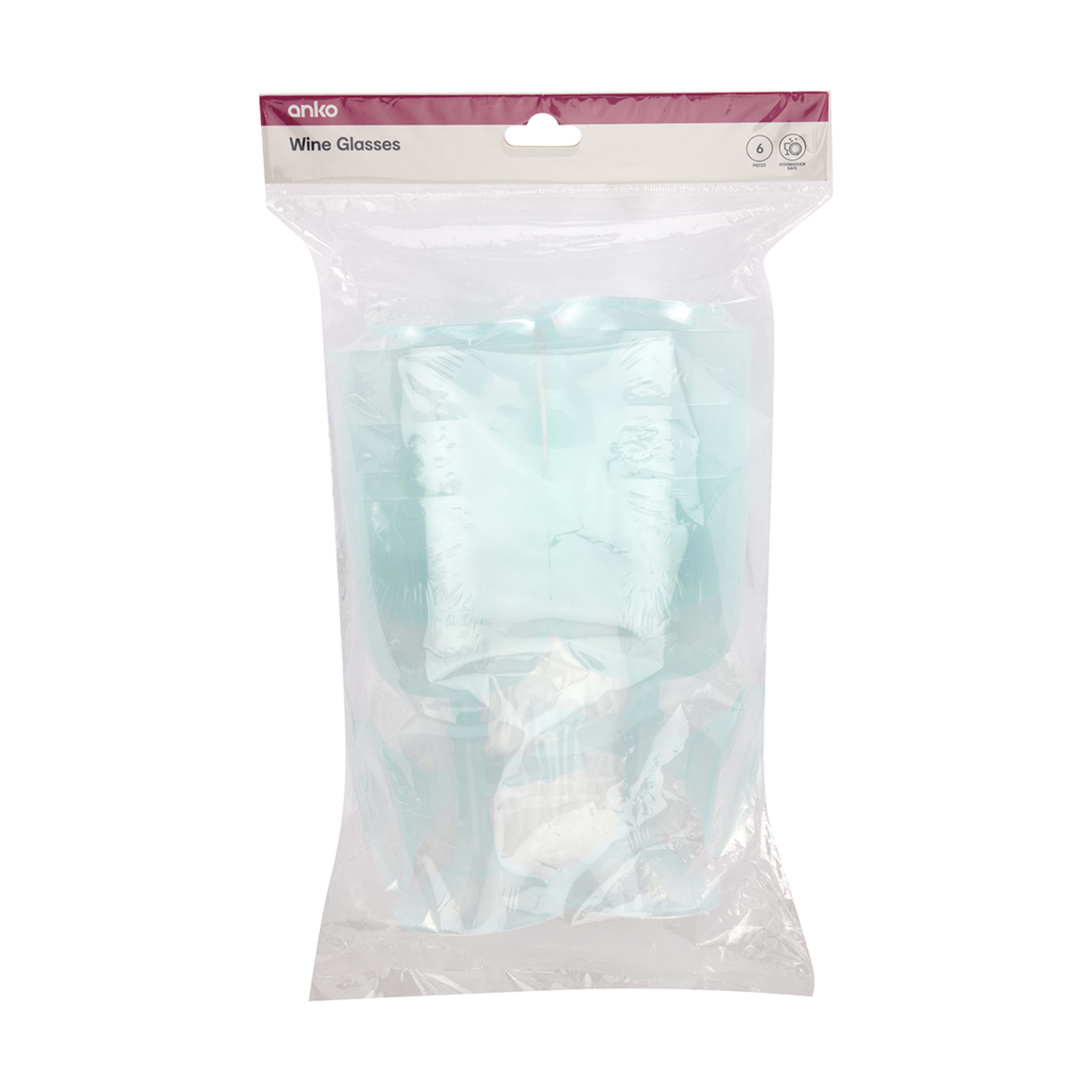 6 Pack Reusable Plastic Wine Glasses Kmart