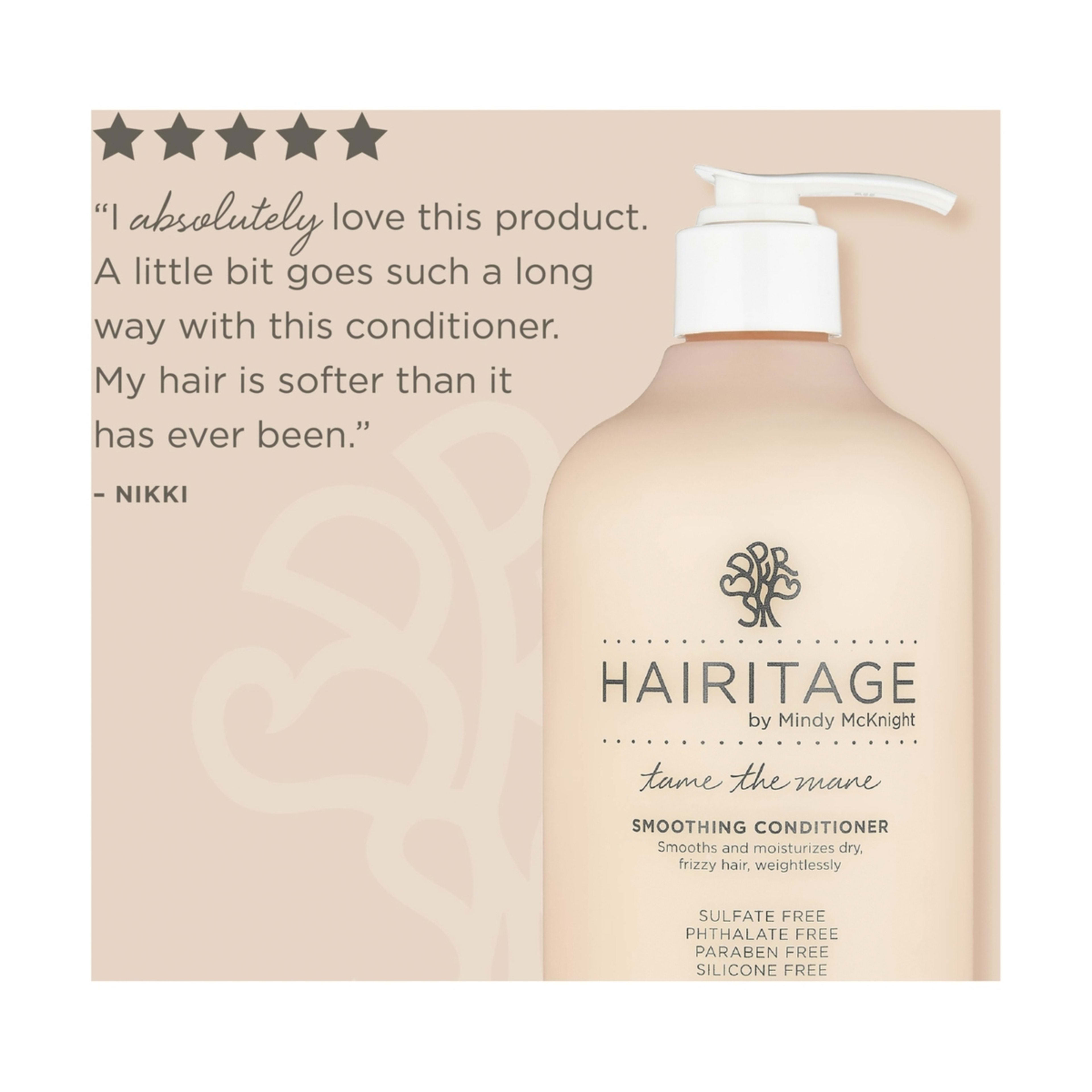 Hairitage by Mindy McKnight Tame The Mane Smoothening Conditioner 384ml Jojoba, Murumuru
