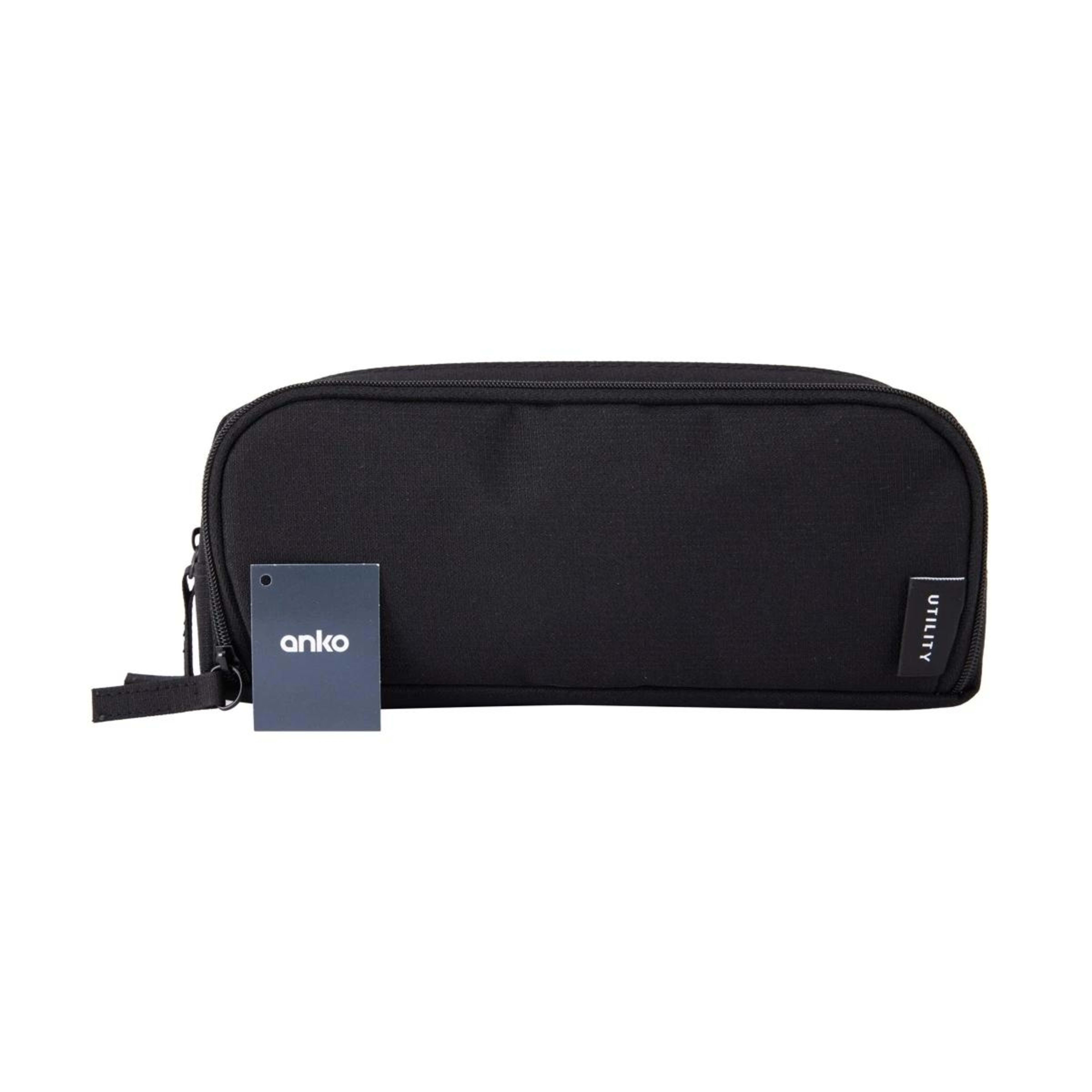 6 Pencil Case Multi Compartment - Black, 6 of 7