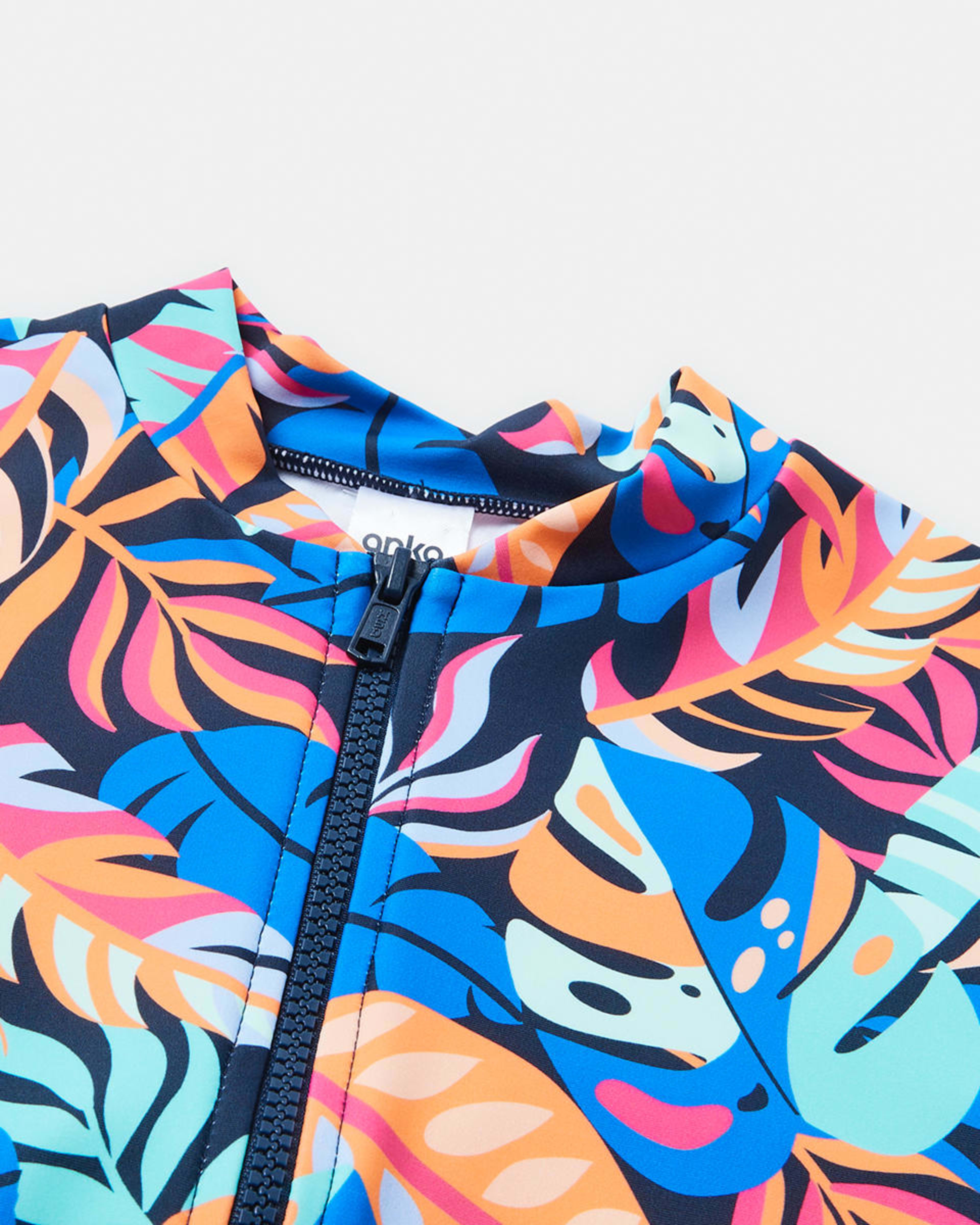 Long Sleeve Print Swimsuit Kmart