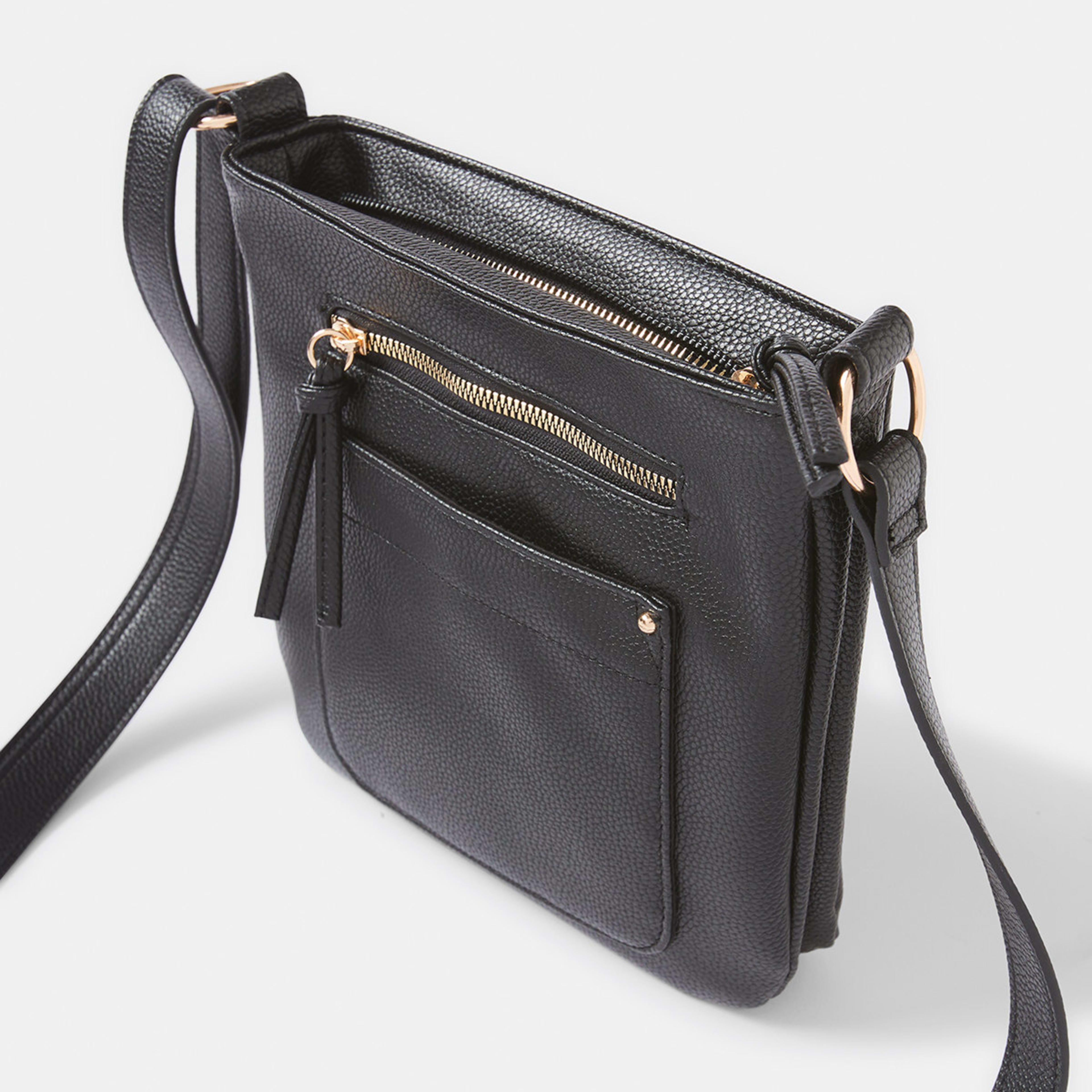 3 Butter Crossbody Bag Black, 3 of 6