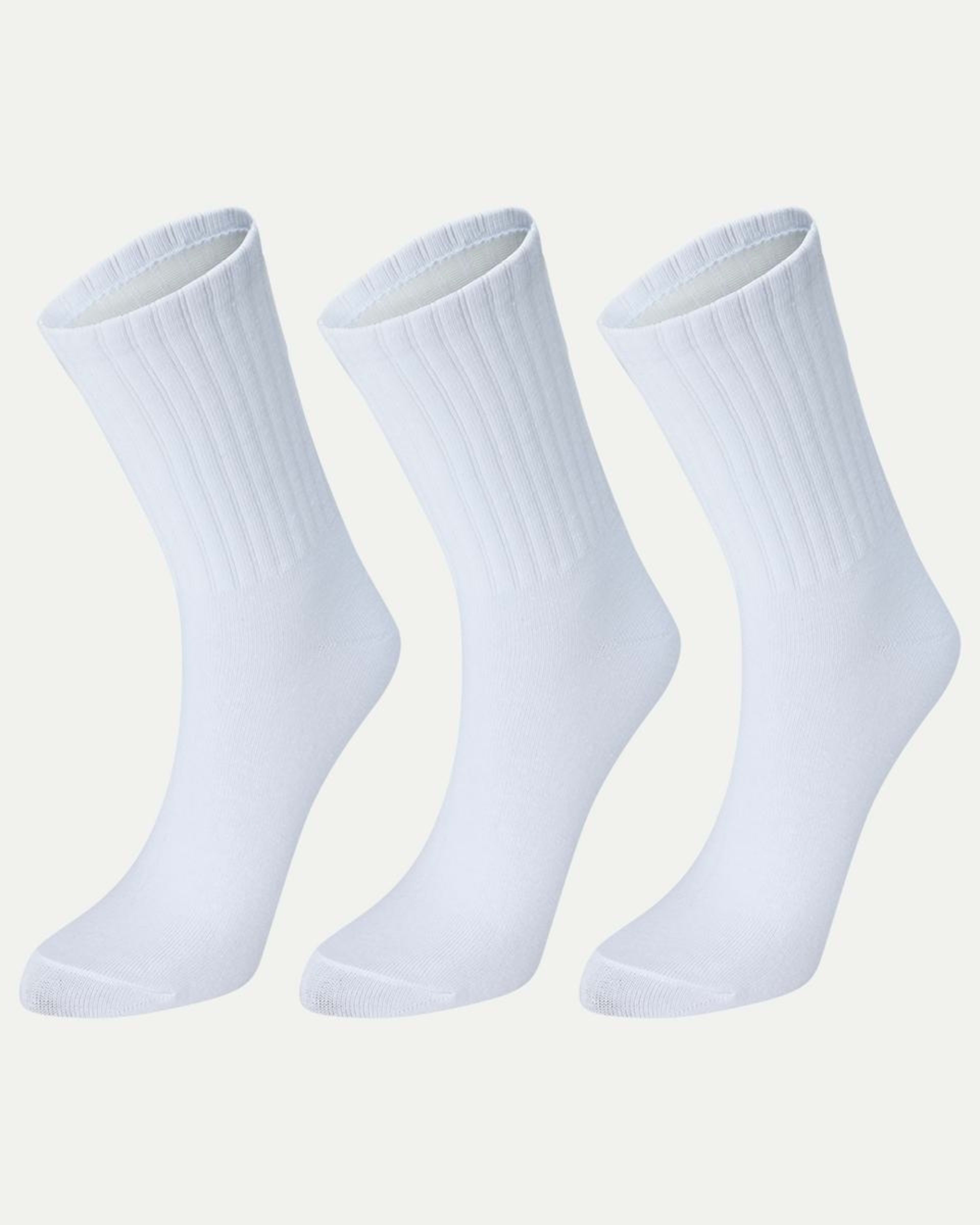 3 Pack Chunky Ribbed Full Crew Socks - Kmart NZ