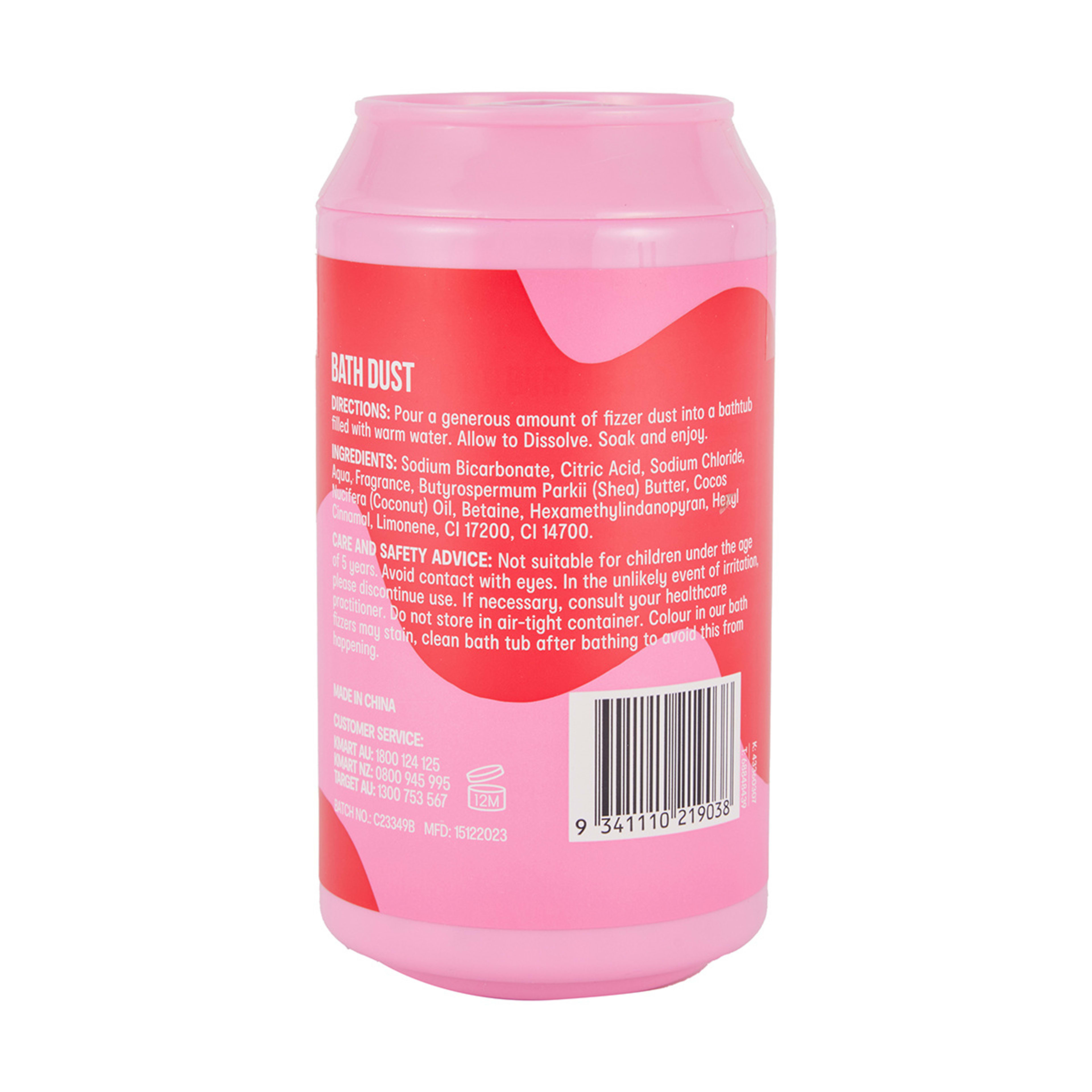 3 OXX Bodycare Body Soak Bath Dust 200g - Raspberry Crush Scented, 3 of 5