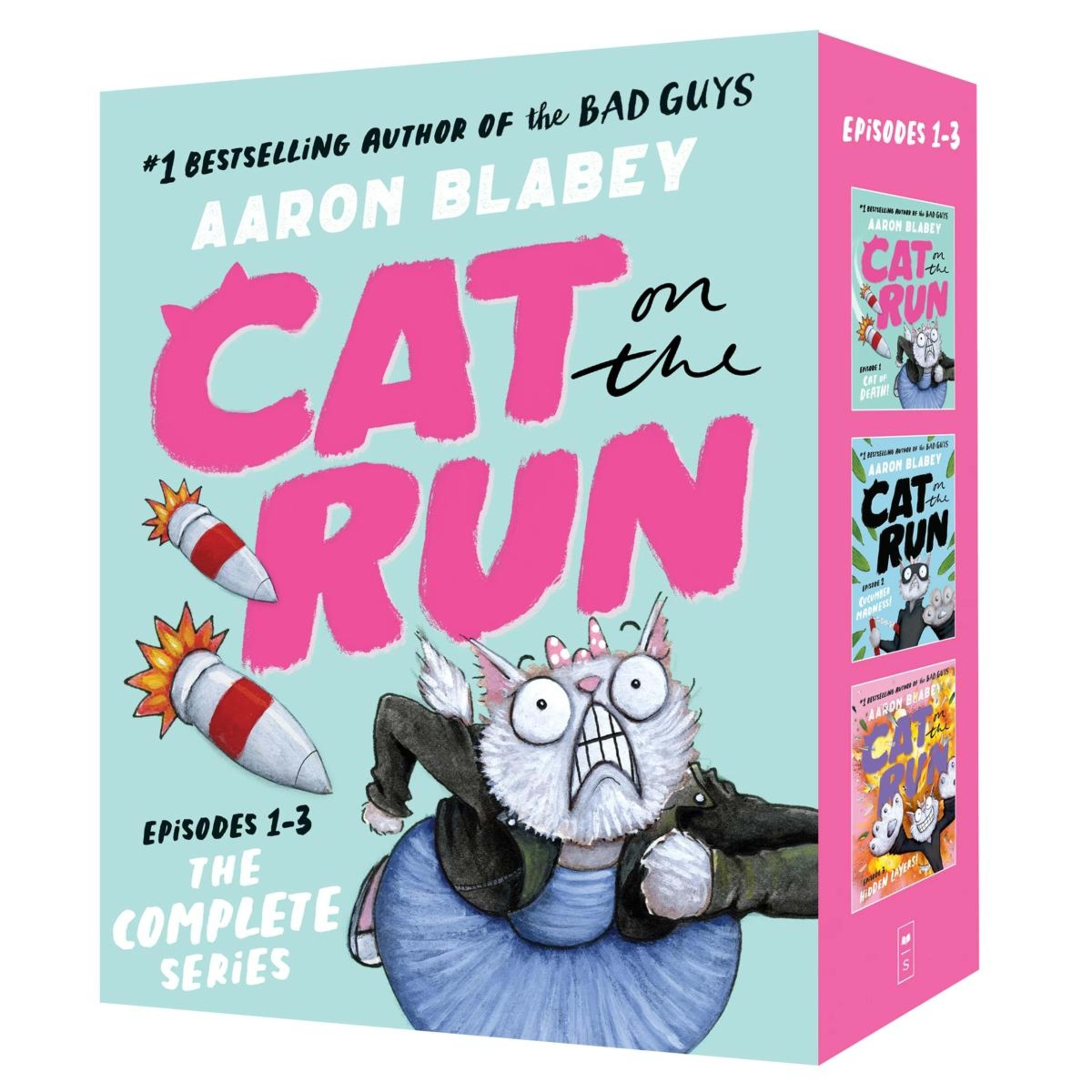 1 Cat on the Run Episodes 1-3: The Complete Series by Aaron Blabey - Book